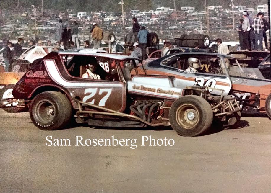 Nazareth - Leroy Amy #27 & Ron Goodrich #30 in line for hot laps. Sam ...