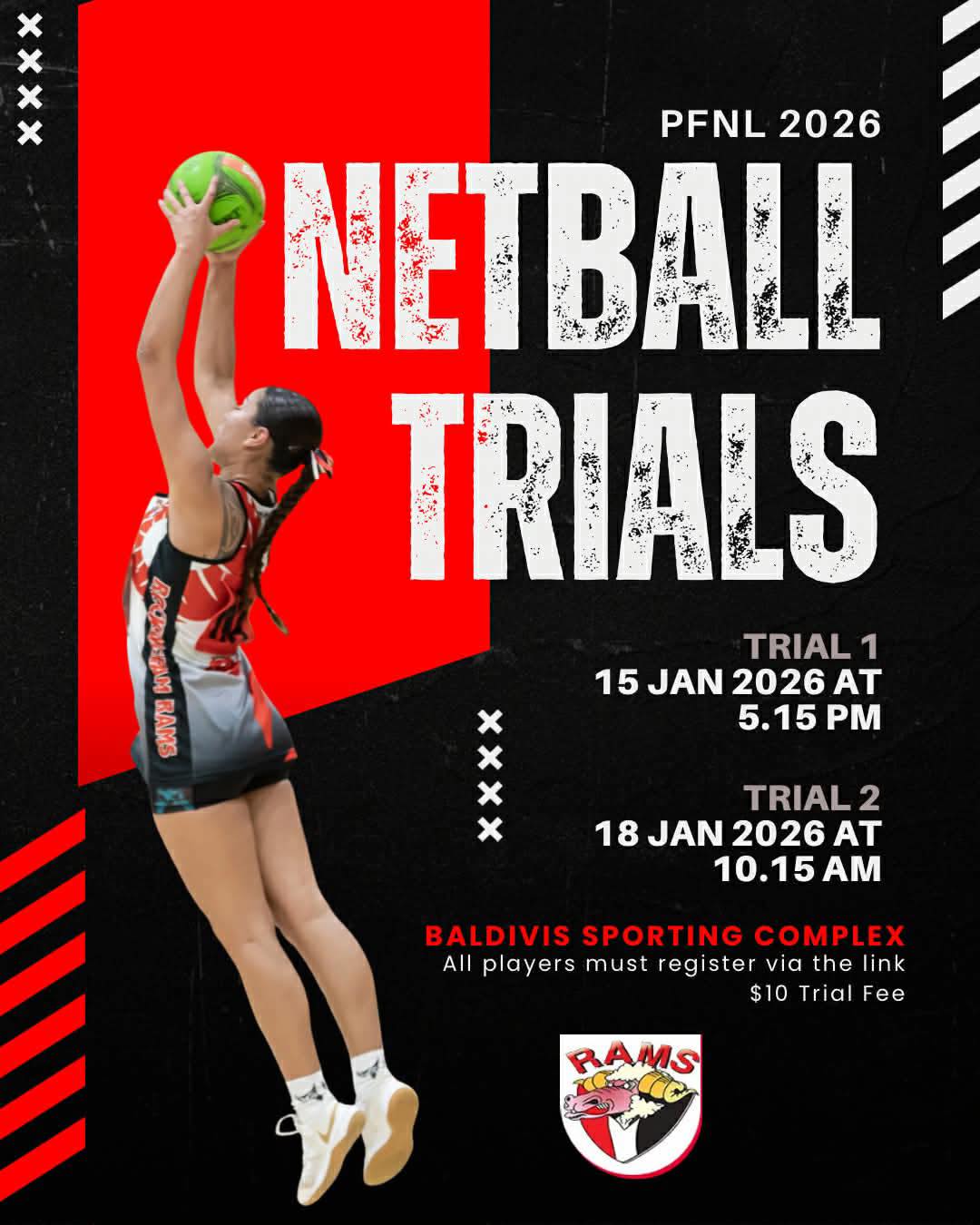♥️🤍🖤NETBALL... - Rockingham Rams Football & Netball Club | Facebook