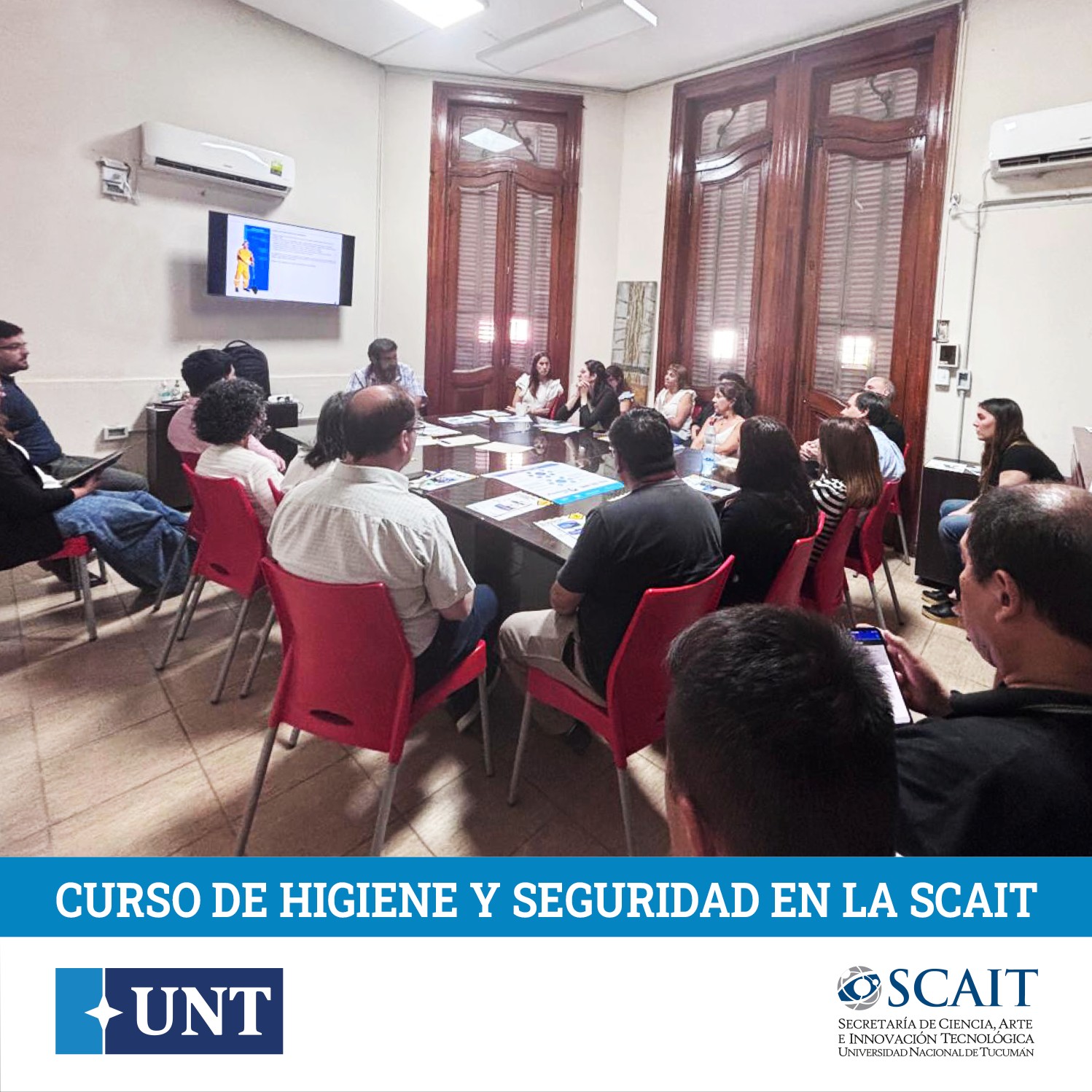 SCAIT - UNT - CAPACITACIÓN EN HIGIENE Y SEGURIDAD PARA EL... | Facebook