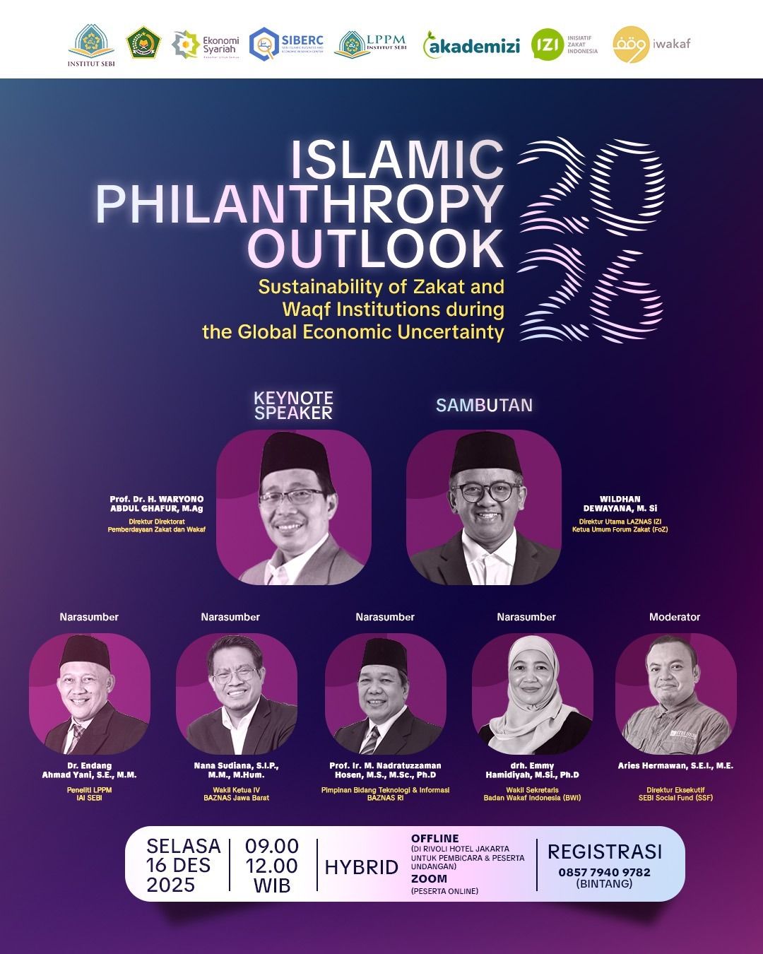 Institut SEBI - *Assalamu’alaikum Warahmatullahi... | Facebook