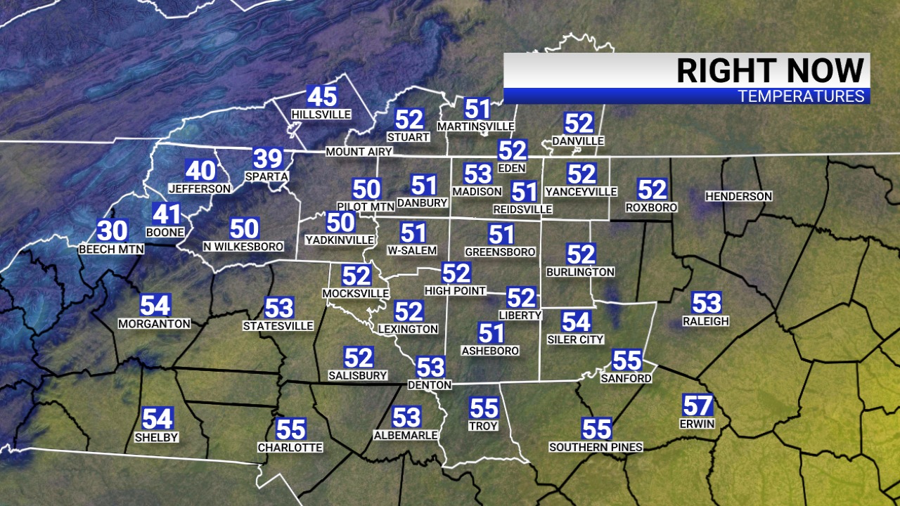 Van - Winding down the day! Here are your 5 p.m. temperatures from the ...