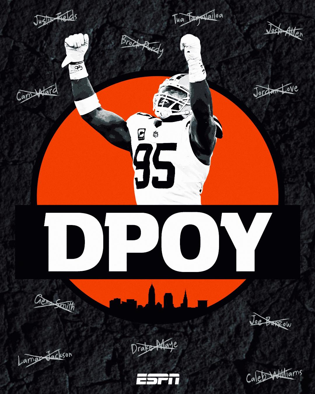 Adam - Myles Garrett is the second player to win Defensive Player of ...
