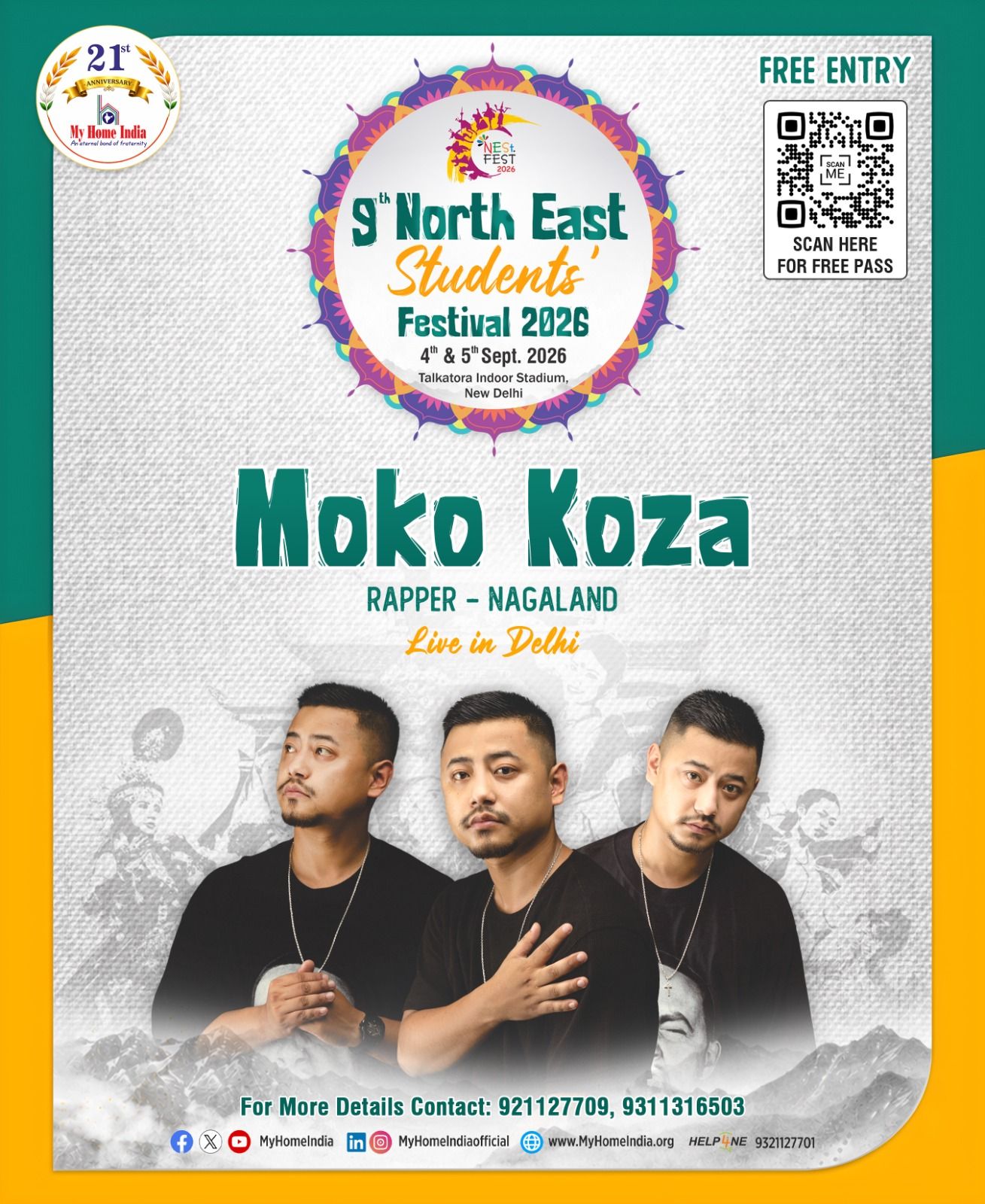 🎤 Nagaland's rap sensation, Moko Koza - Music , is coming to