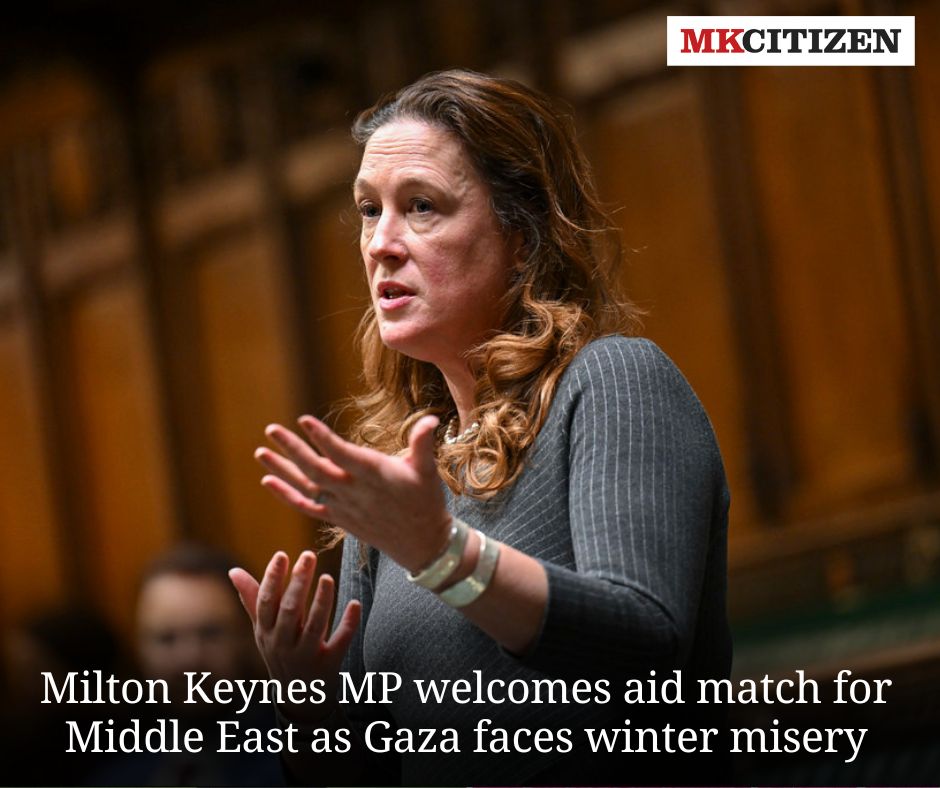 MK Citizen - A Milton Keynes MP welcomes aid matching for... | Facebook