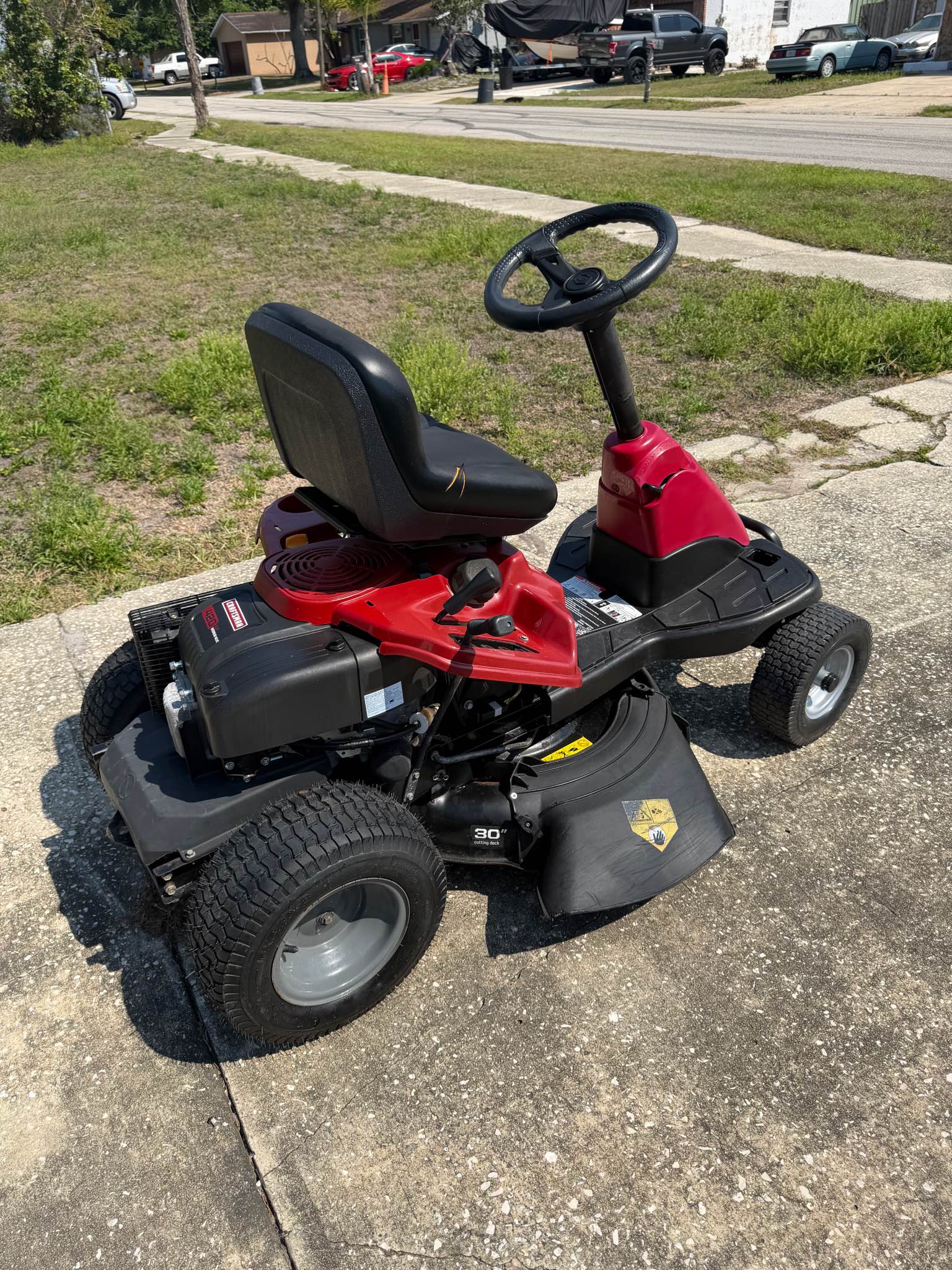 Craftsman R1000 30” riding lawnmower - Lawn Mowers - Pinellas Park ...