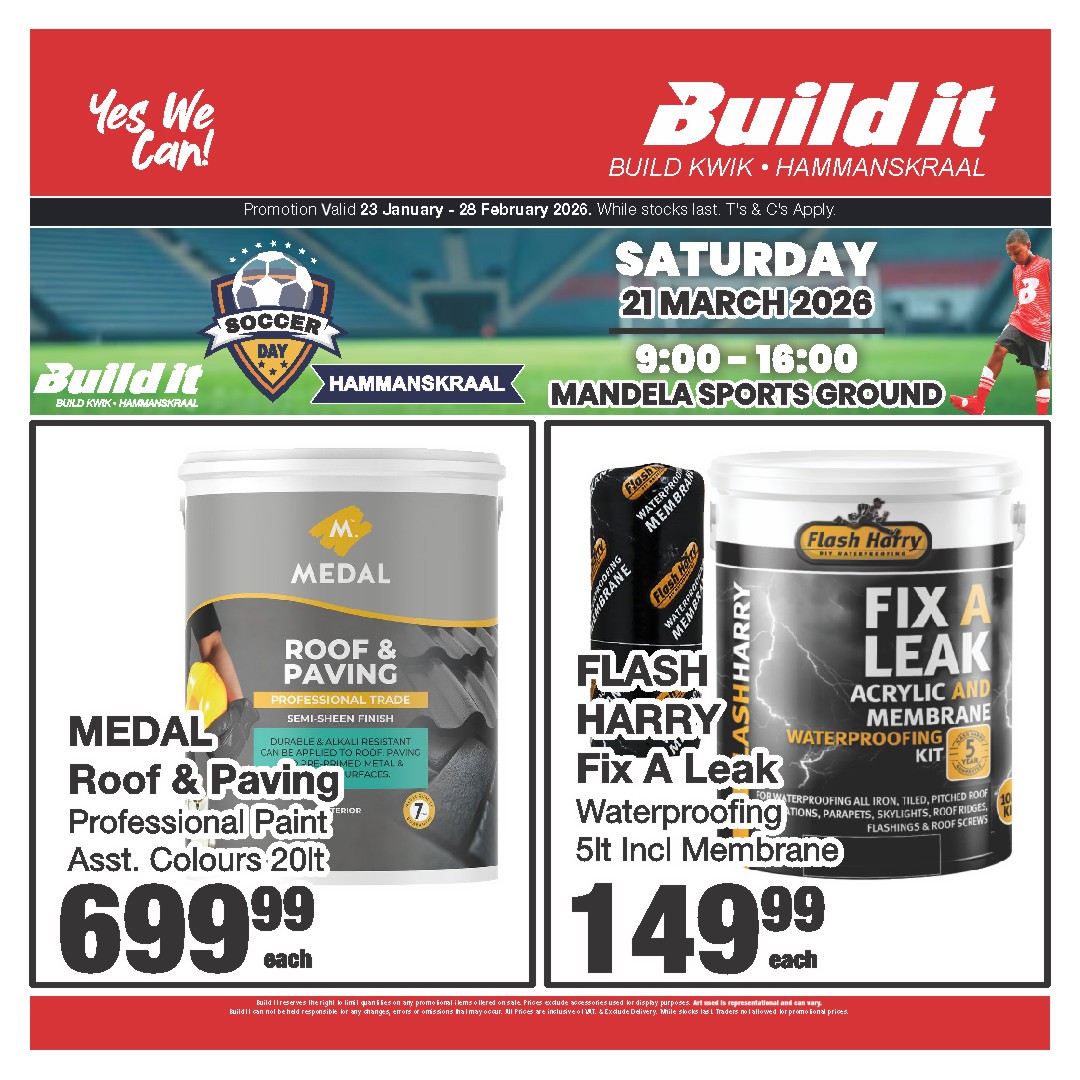 Hammanskraal... - Hammanskraal Build It - next to Big Save