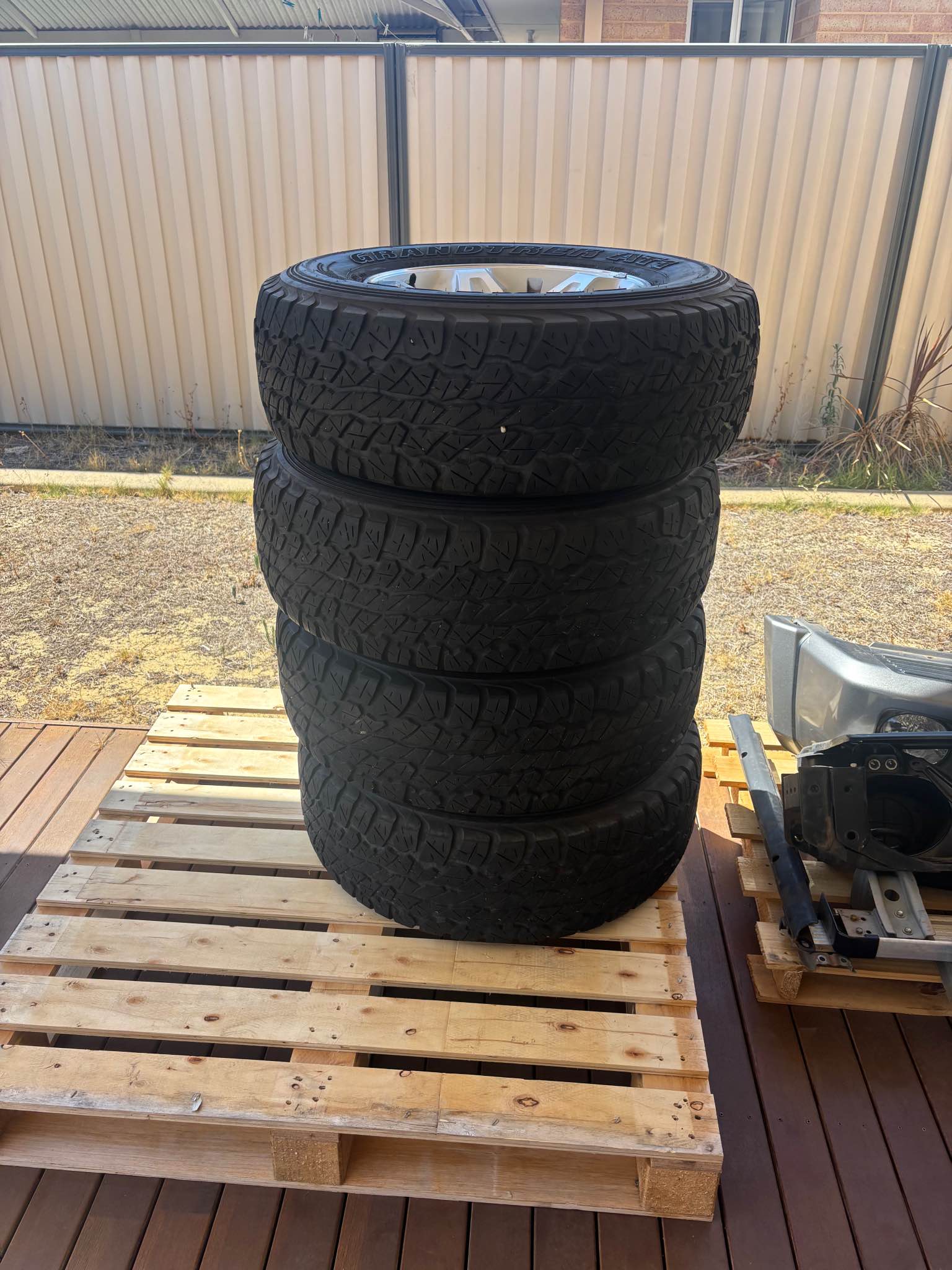 70 series GXL rims and tyres - Car Wheels, Tires & Parts - Perth ...
