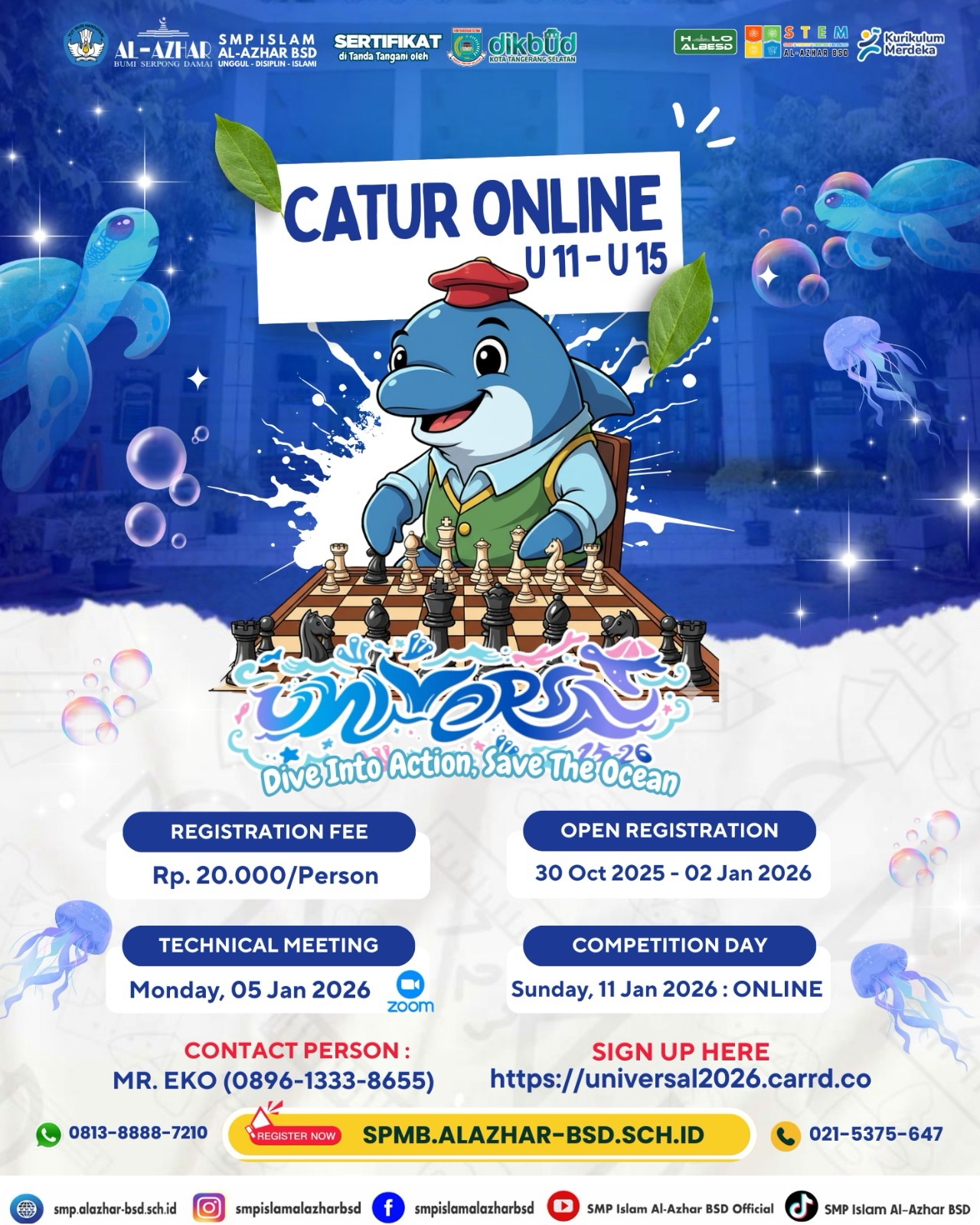 🎓 TES AKADEMIK SPMB GELOMBANG 1 📅... - SMP Islam Al-Azhar BSD | Facebook