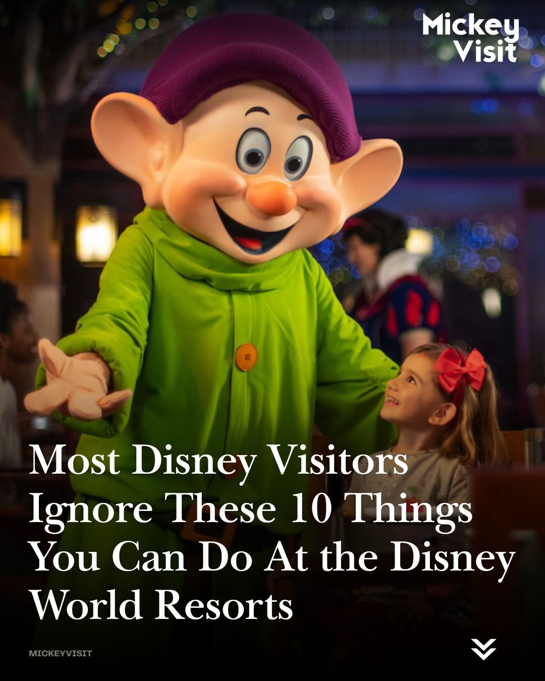 Mickey - Most Disney Visitors Ignore These 10 Things You Can Do At the ...