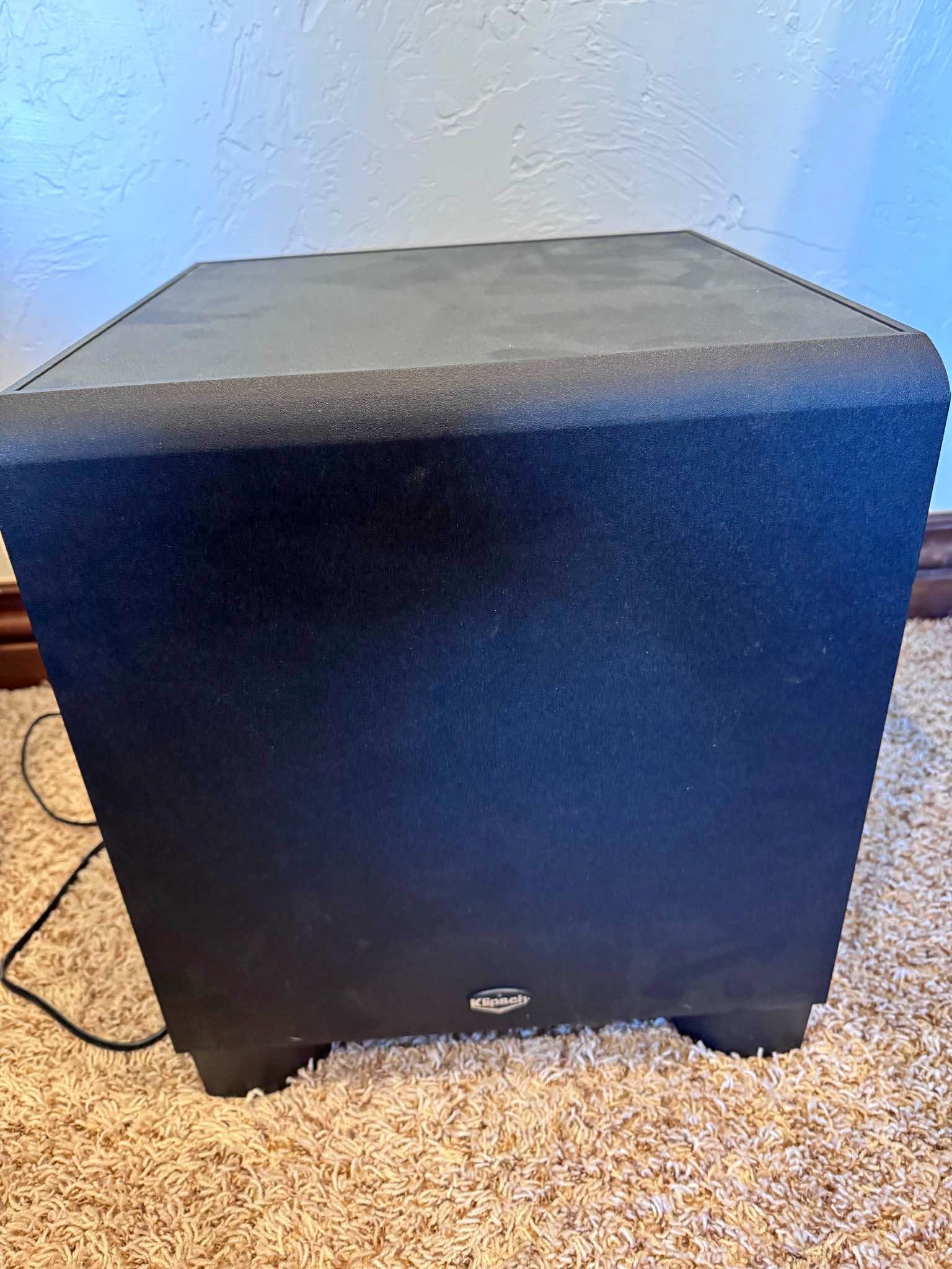 Klipsch KSW-12 12” Powered Subwoofer - Ottomans & Footstools ...