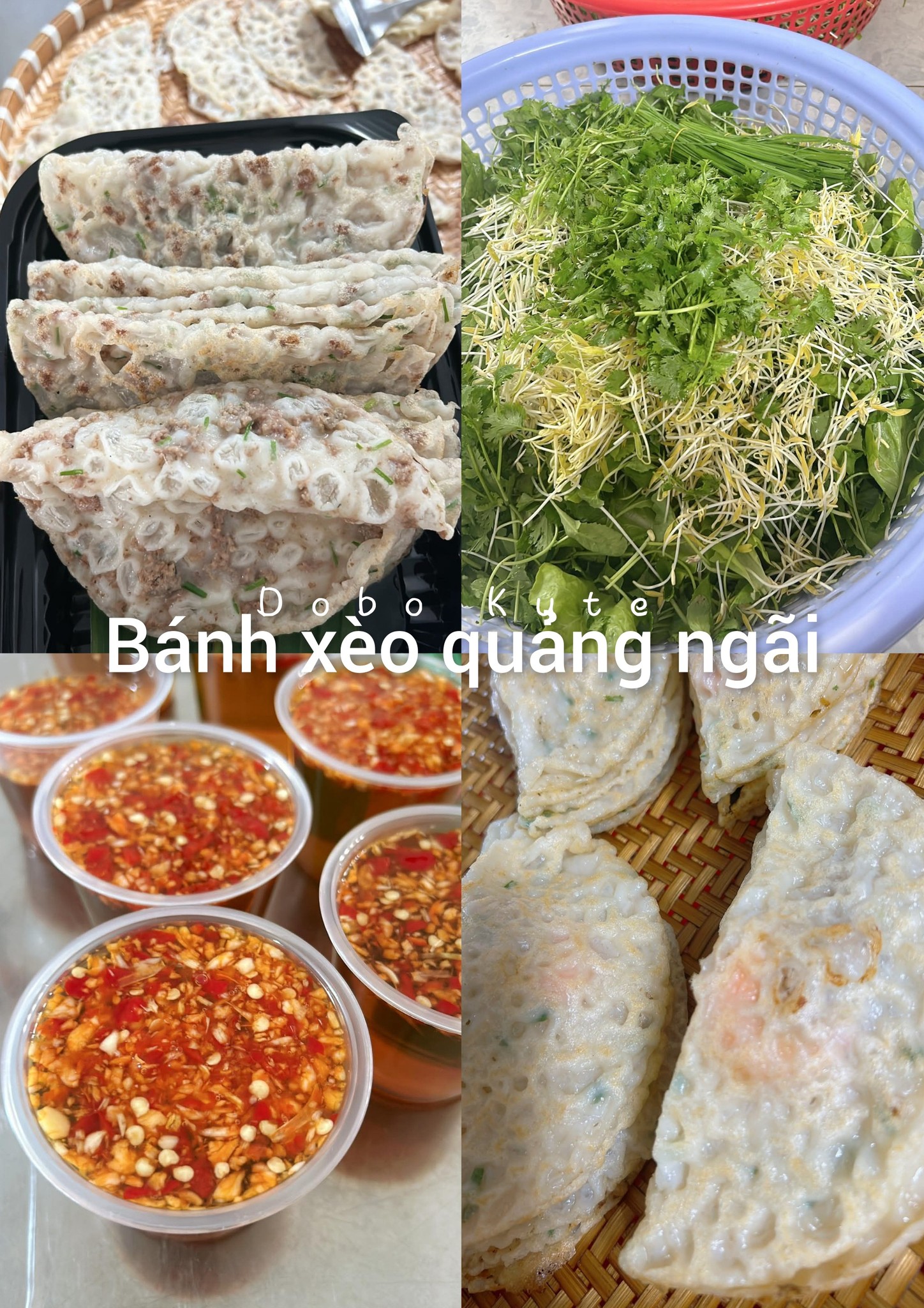 Bánh xèo mềm Quảng Ngãi, ráo dầu | Facebook