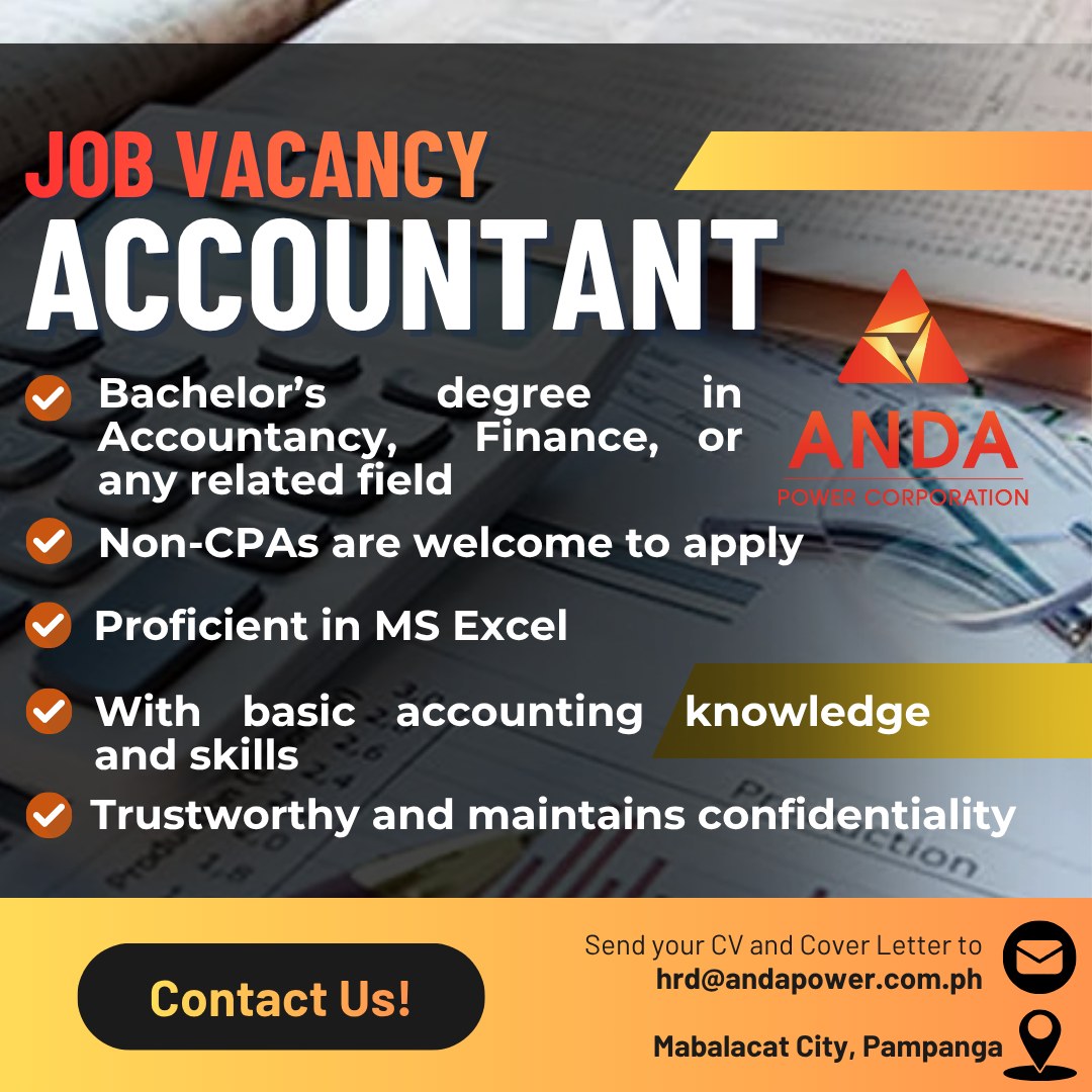 Anda Power Corporation Careers | Mabalacat