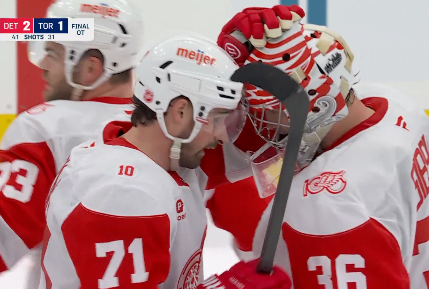 Brad Galli WXYZ - The Red Wings swept the season series... | Facebook
