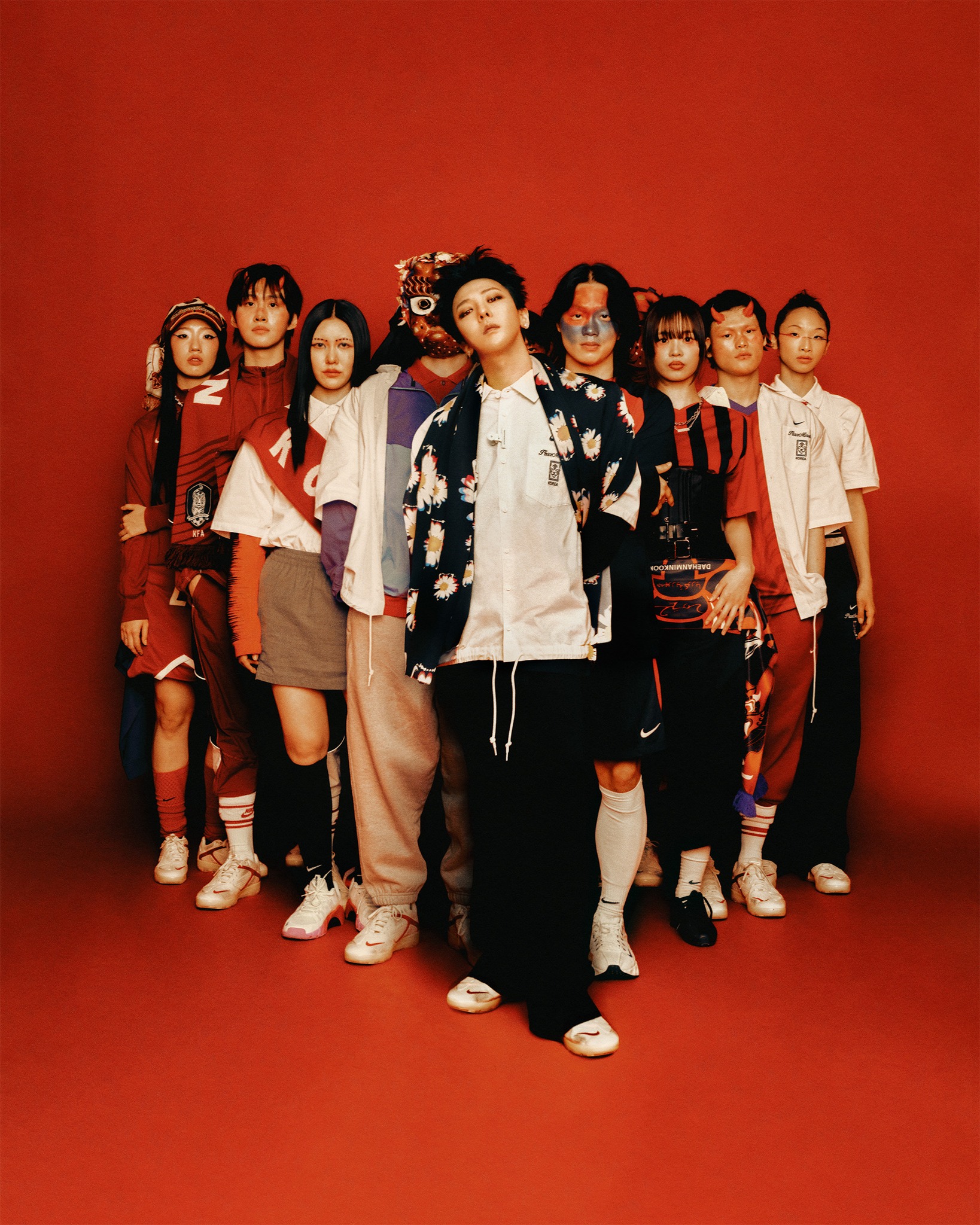 South Korea x PEACEMINUSONE. X2: Nike '26 Collab Kits. Select