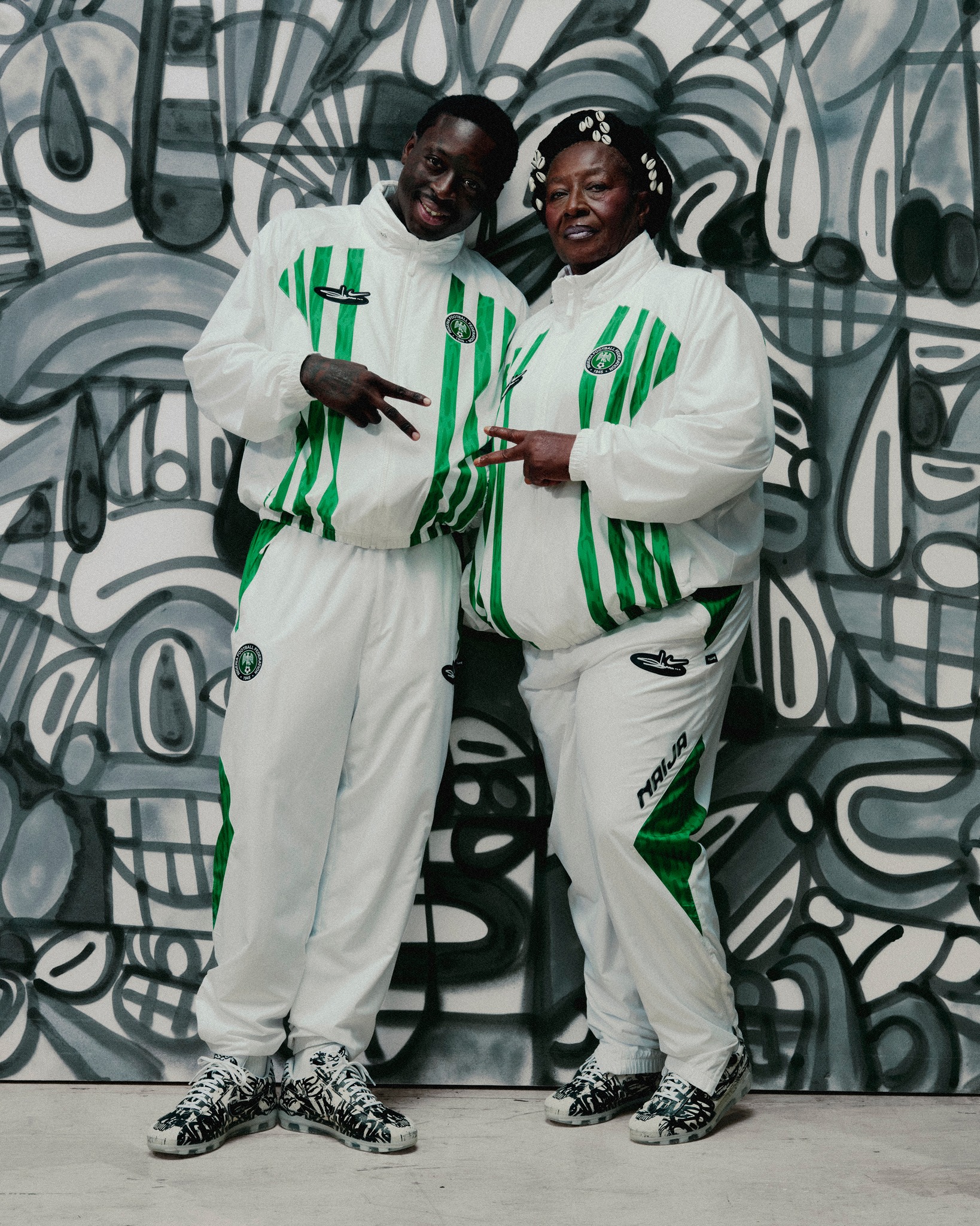 Nigeria x Slawn. X2: Nike '26 Collab Kits. Select items available