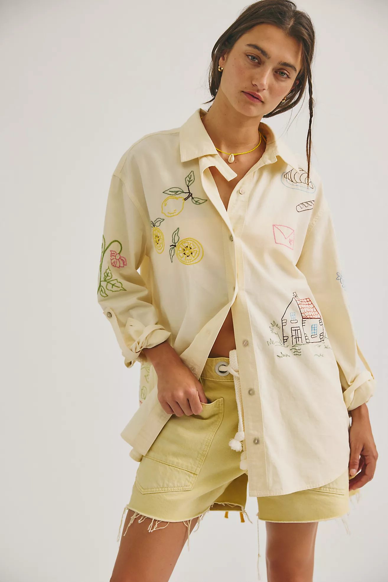 willfully wrinkle embroidery sleeve BL What can I do about these