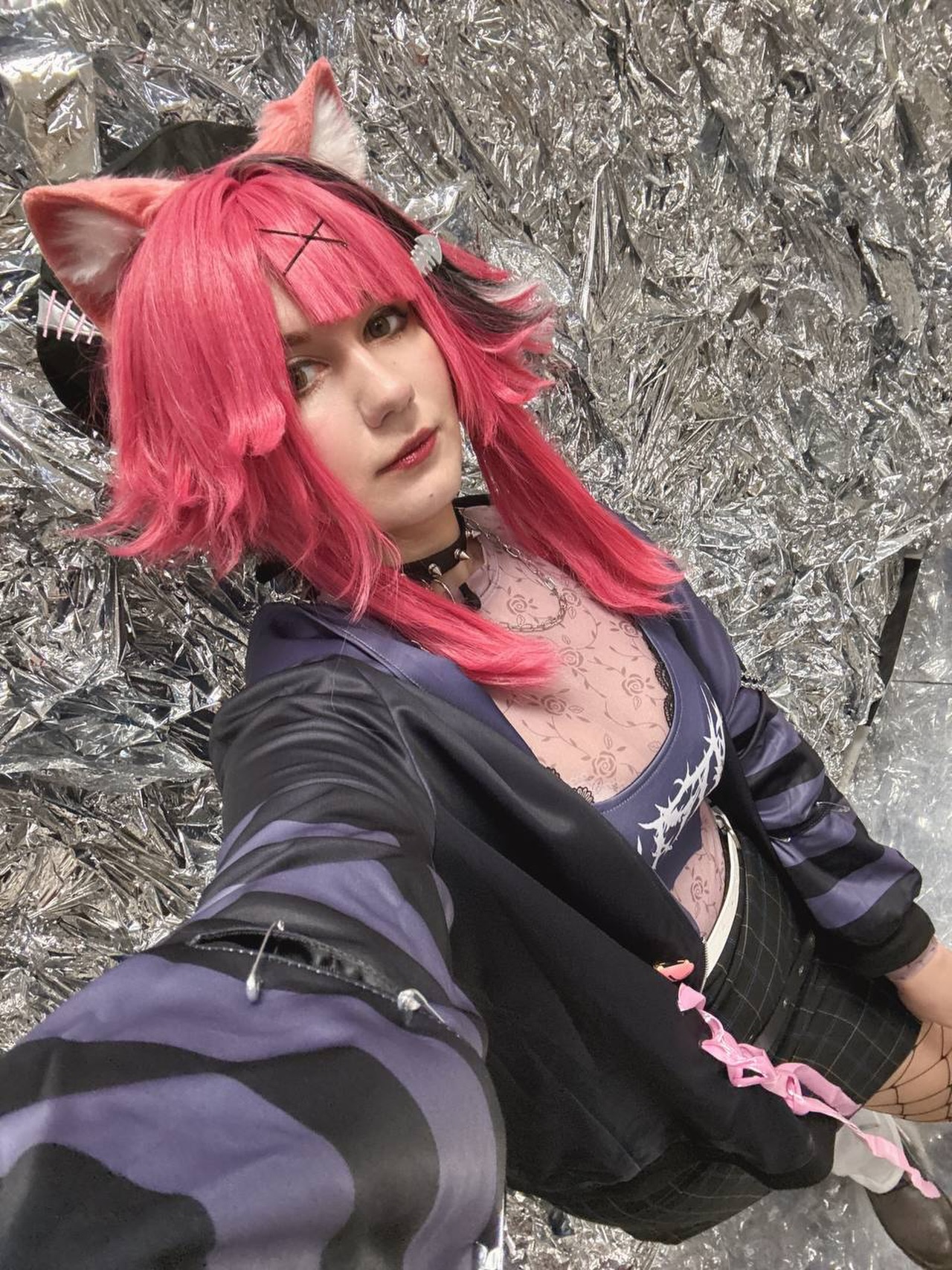 Goth Raora Panthera 🖤 #hololive... - Mintosylveon cosplay | Facebook