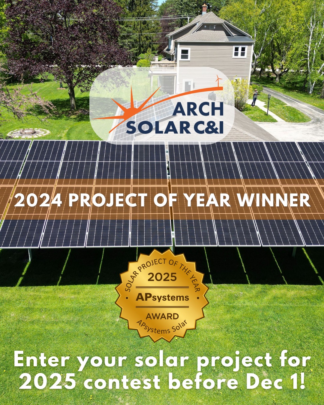 Congratulations to Arch Solar,... - APsystems North America | Facebook