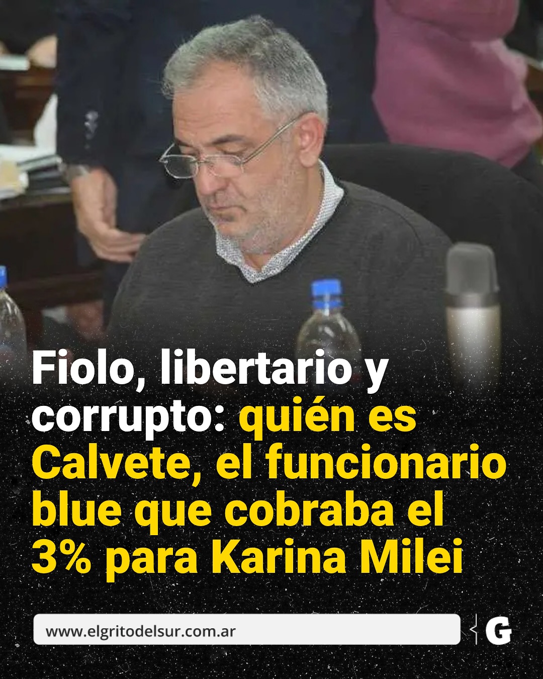 🐍 Cafisho, empresario, mafioso y... - El Grito del Sur | Facebook