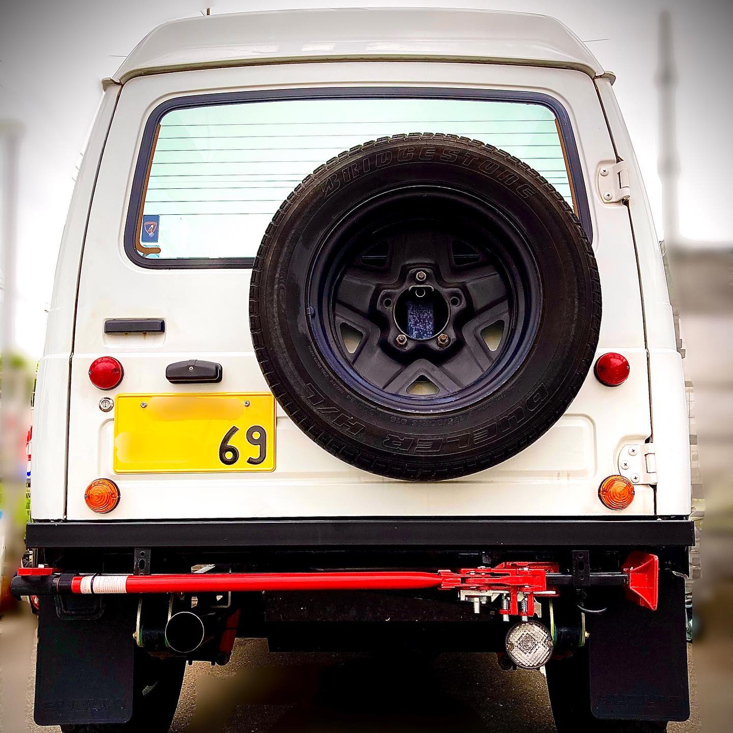 Garage69 - #GARAGE69#Jimny#JA11改#ハイリフトジャッキ 取り付け 走行 
