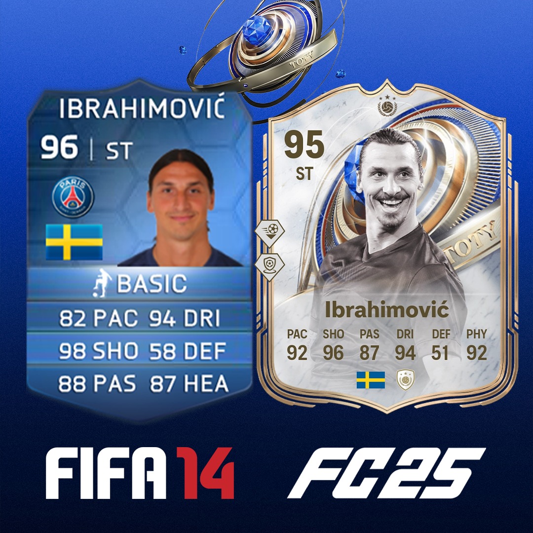 Mike - Over 10 years ago.. TOTY Zlatan 🤝 TOTY Icon Zlatan #toty