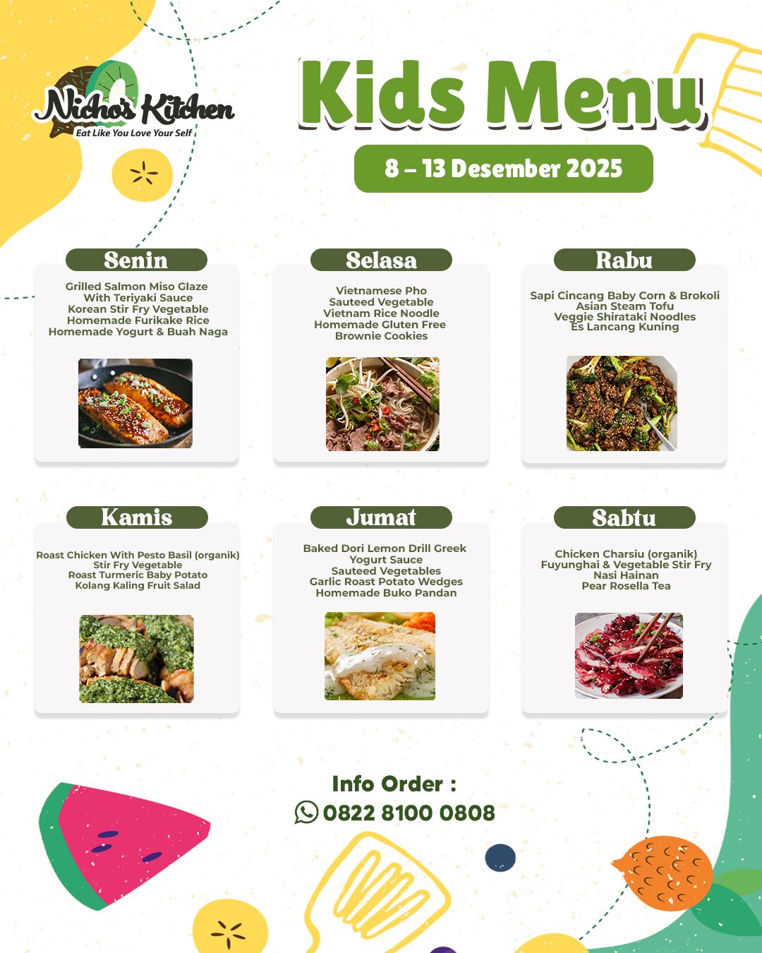 Nicho's Kitchen Healthy Catering - Besok menu rendang daging sapi ...