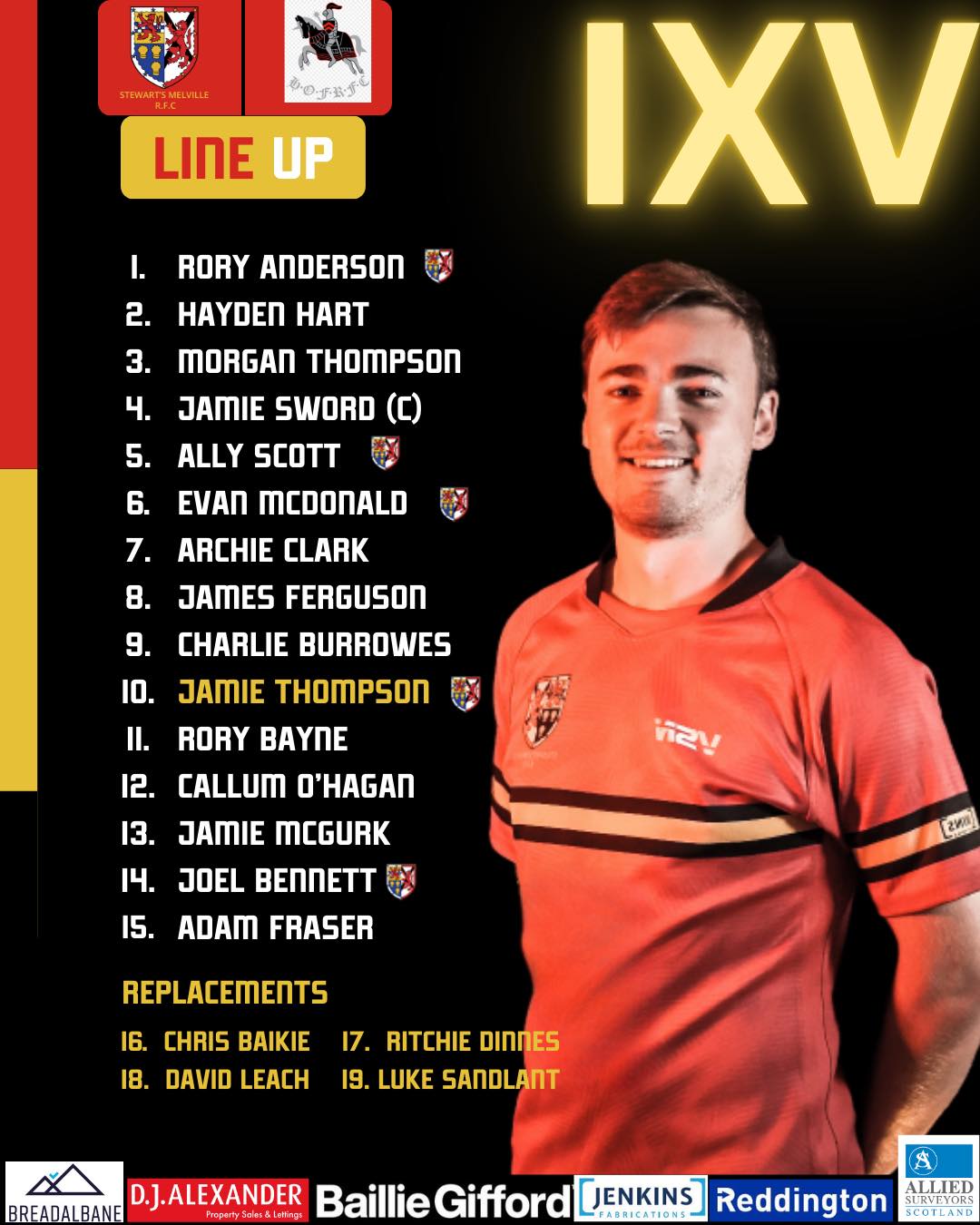The Stewart's Melville squad travelling... - Howe of Fife RFC | Facebook
