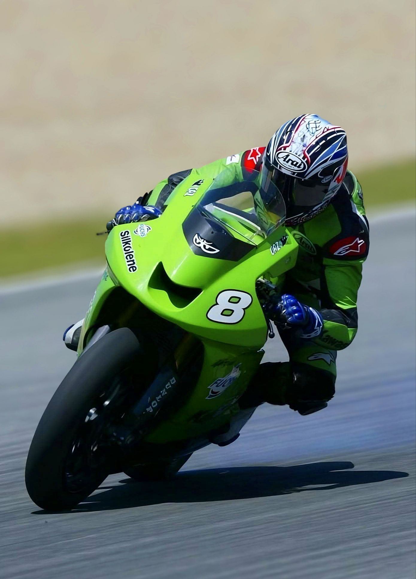 THE SLIDER KING Garry Mccoy 8️⃣ 🇦🇺 Kawasaki NINJA ZX-RR 2//3