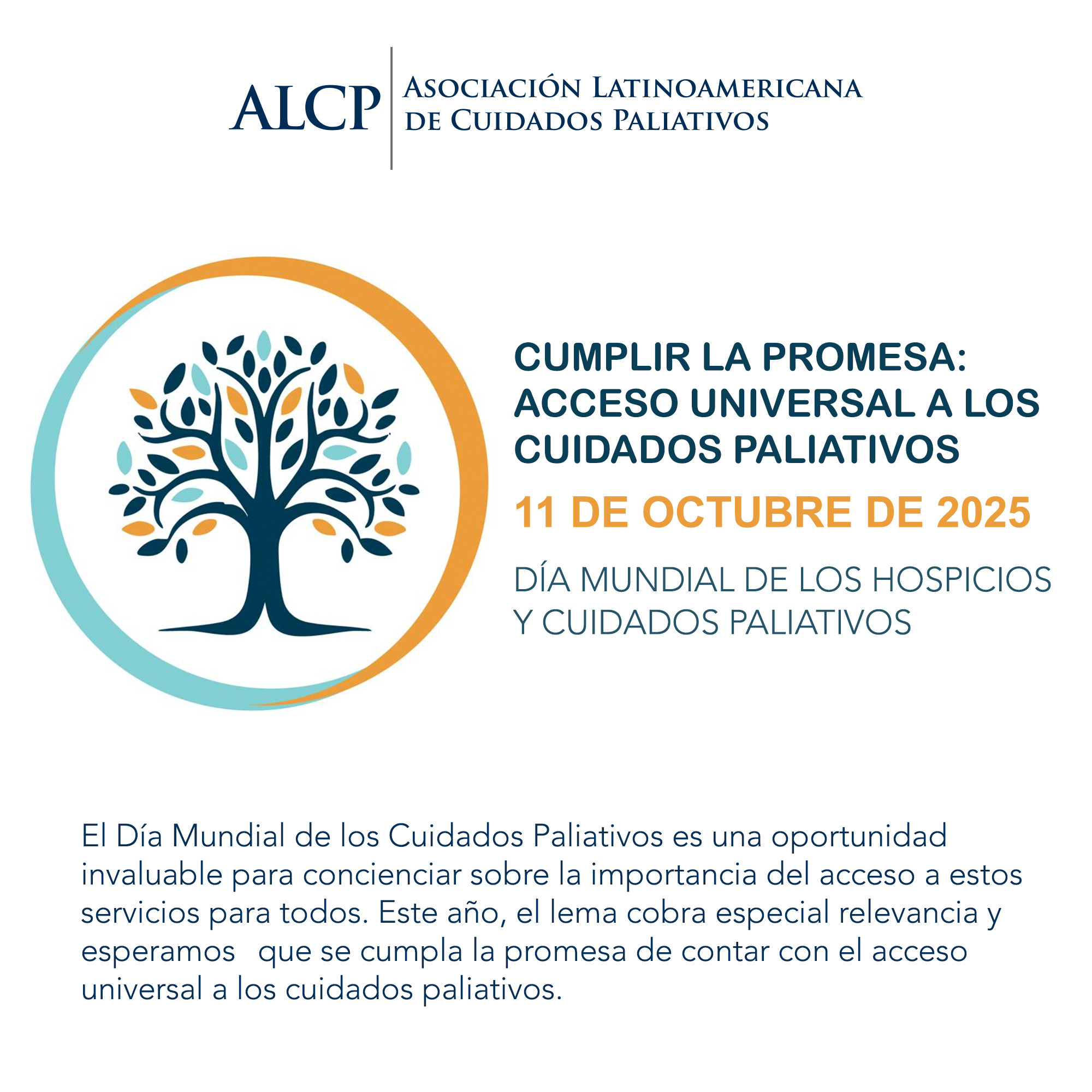 ALCP - 🧡Cada año, el segundo sábado de octubre se celebra... | Facebook