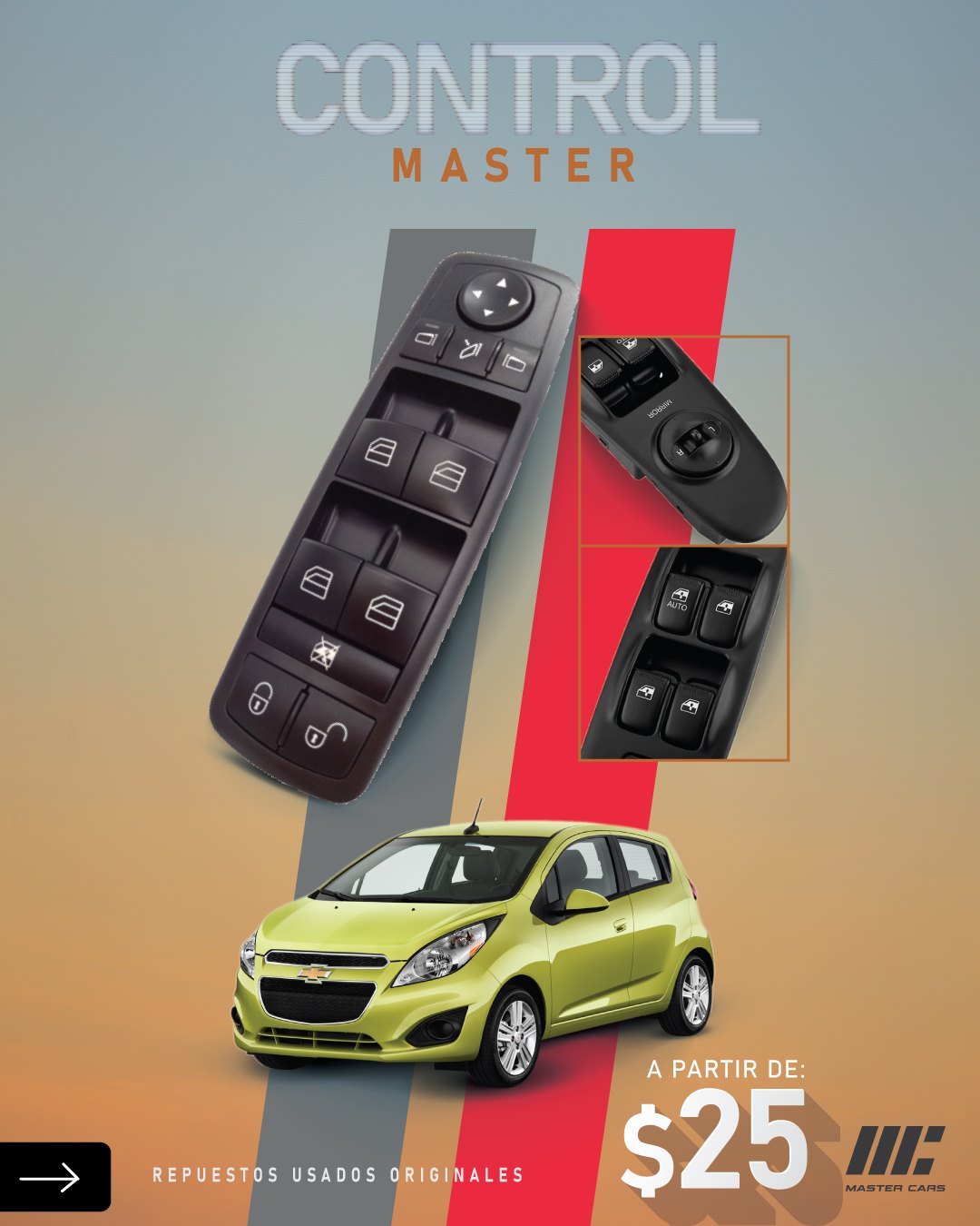 Master Cars SV - ️ Oferta en control master para tu...