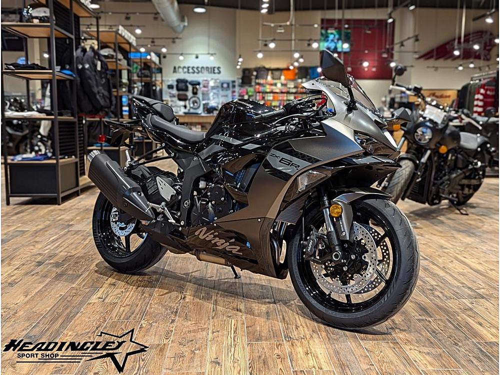 2026 Kawasaki Ninja ZX-6R Metallic Matte Graphenesteel