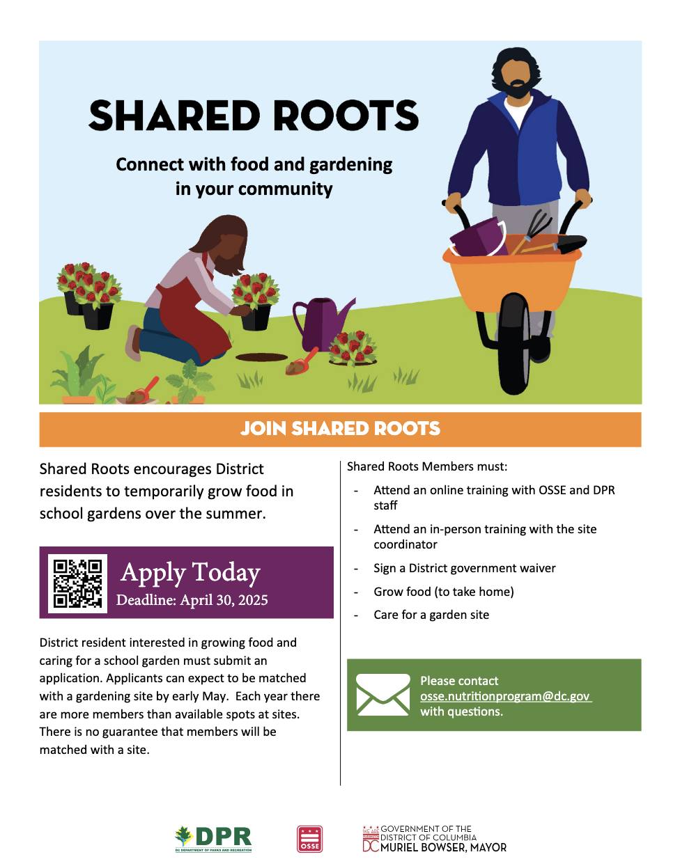DPR Compost Cooperative Network | Washington D.C. DC