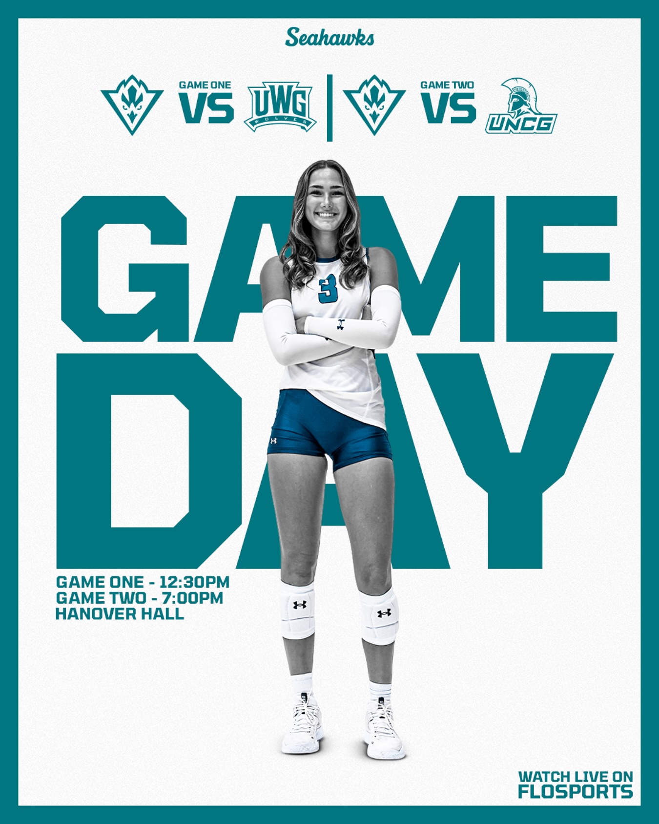 Double Header Gameday 🙌... - UNCW Women's Indoor Volleyball | Facebook