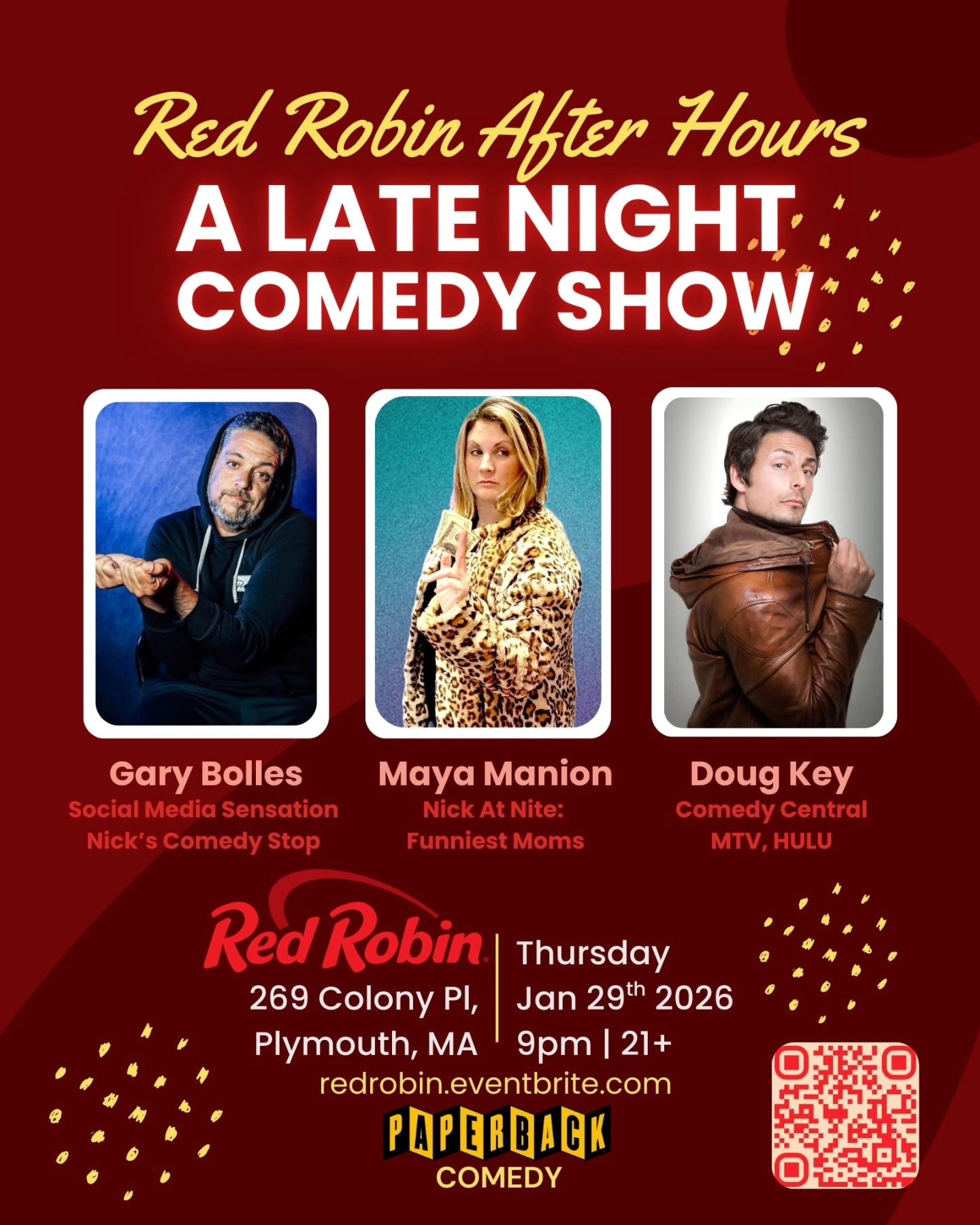 🍔 Comedy At A Chain Restaurant? 🍟... - Paperback Comedy LLC | Facebook