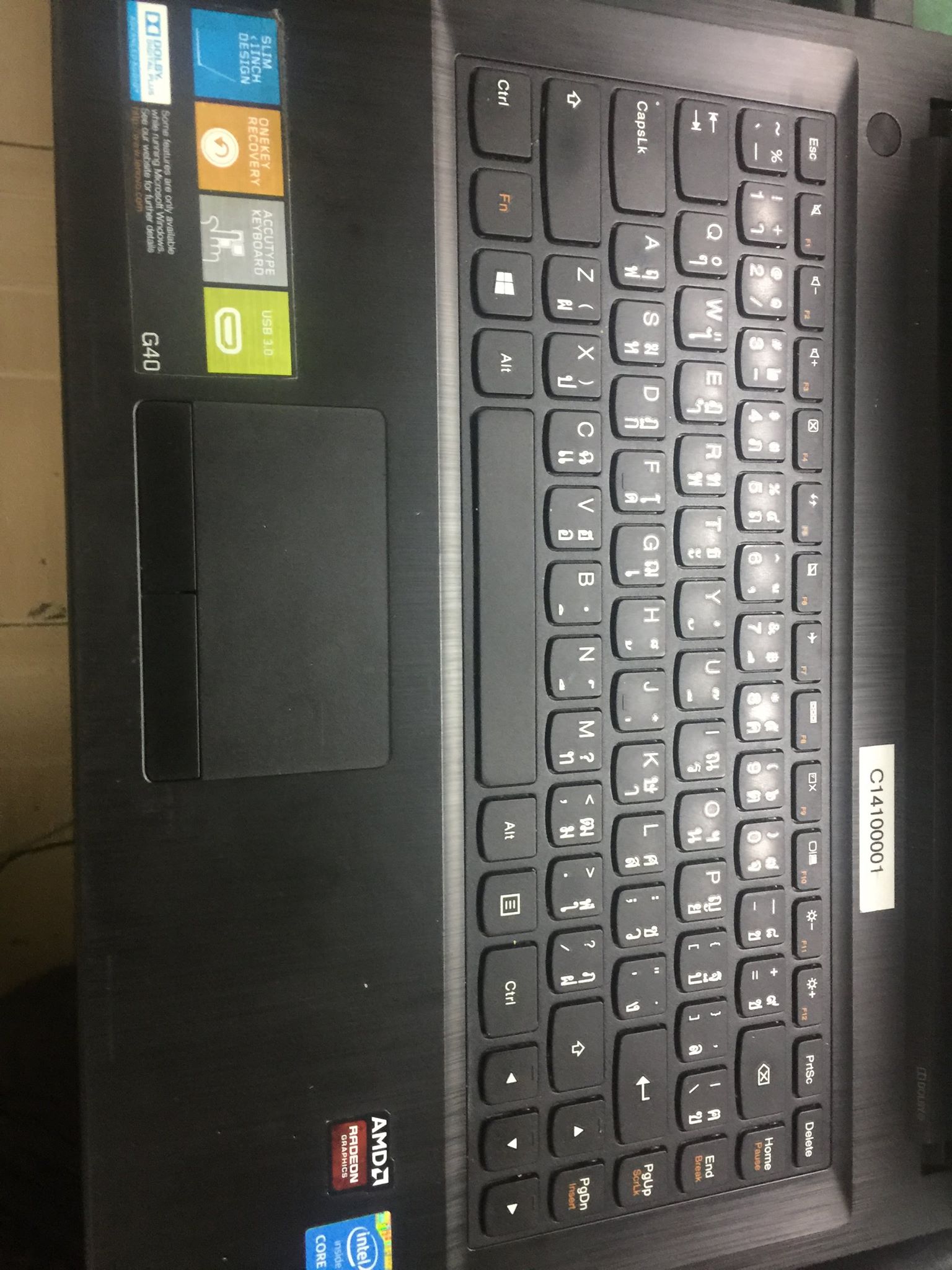 LENOVO G40-70 น้ำหกใส่เมนบอร์ด งานส่งช่างตึกคอมศรีราชา เสร็จเรียบร้อย ...