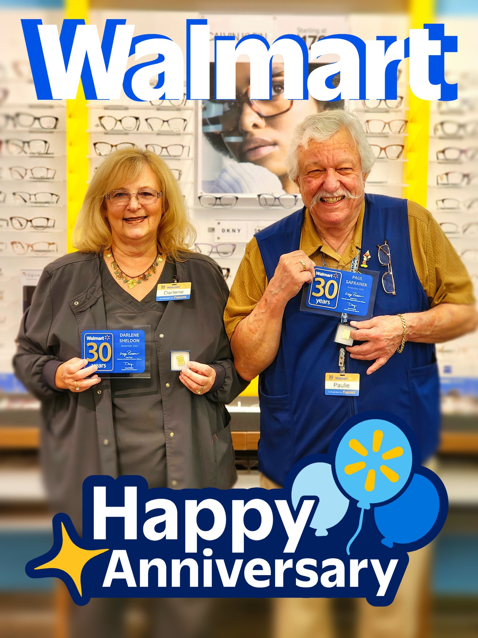 Walmart - 🎉 Congratulations on 30 Years of Dedication! 🎉 Please join us ...