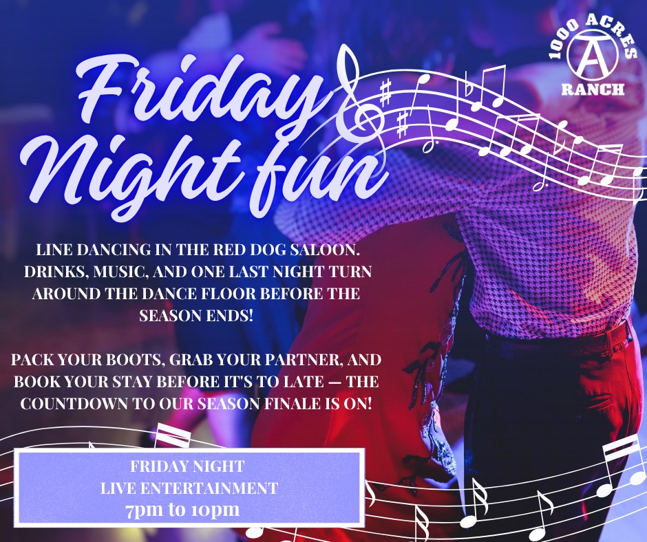 The perfect Friday night? 🌟 Glow... - 1,000 Acres Ranch | Facebook