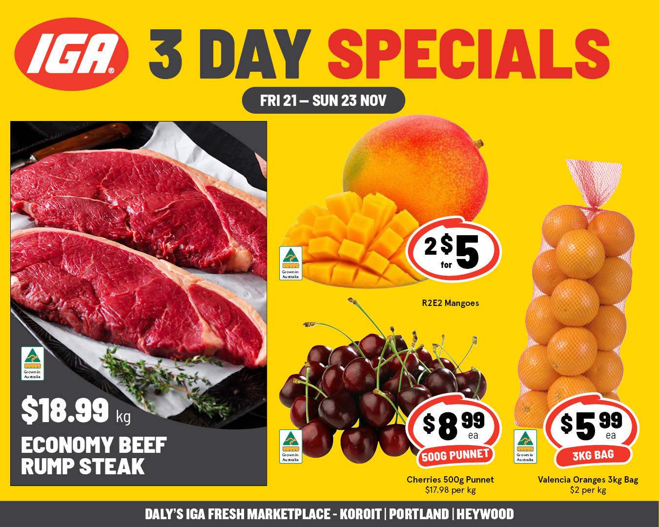 Fitzmedia - 🔥3 DAYS ONLY! – Friday 21 to Sunday 23 Nov! 🥩Economy Beef ...