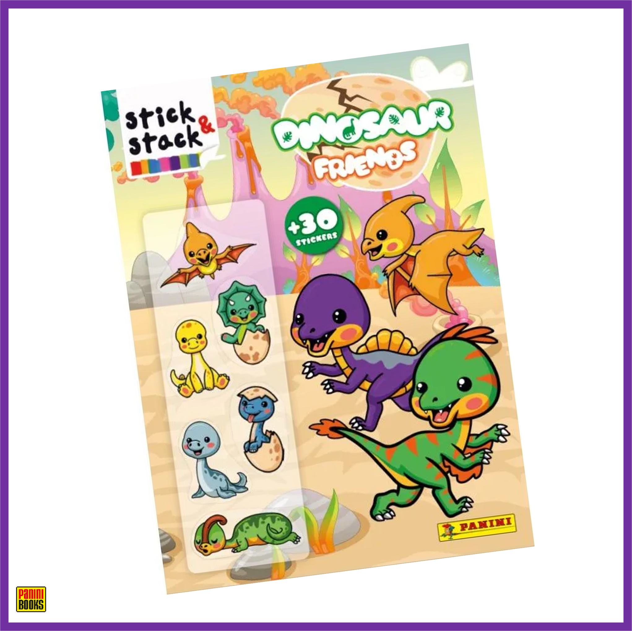 Panini - Diviértete a lo grande con este nuevo Stick & Stack Dinosaur ...