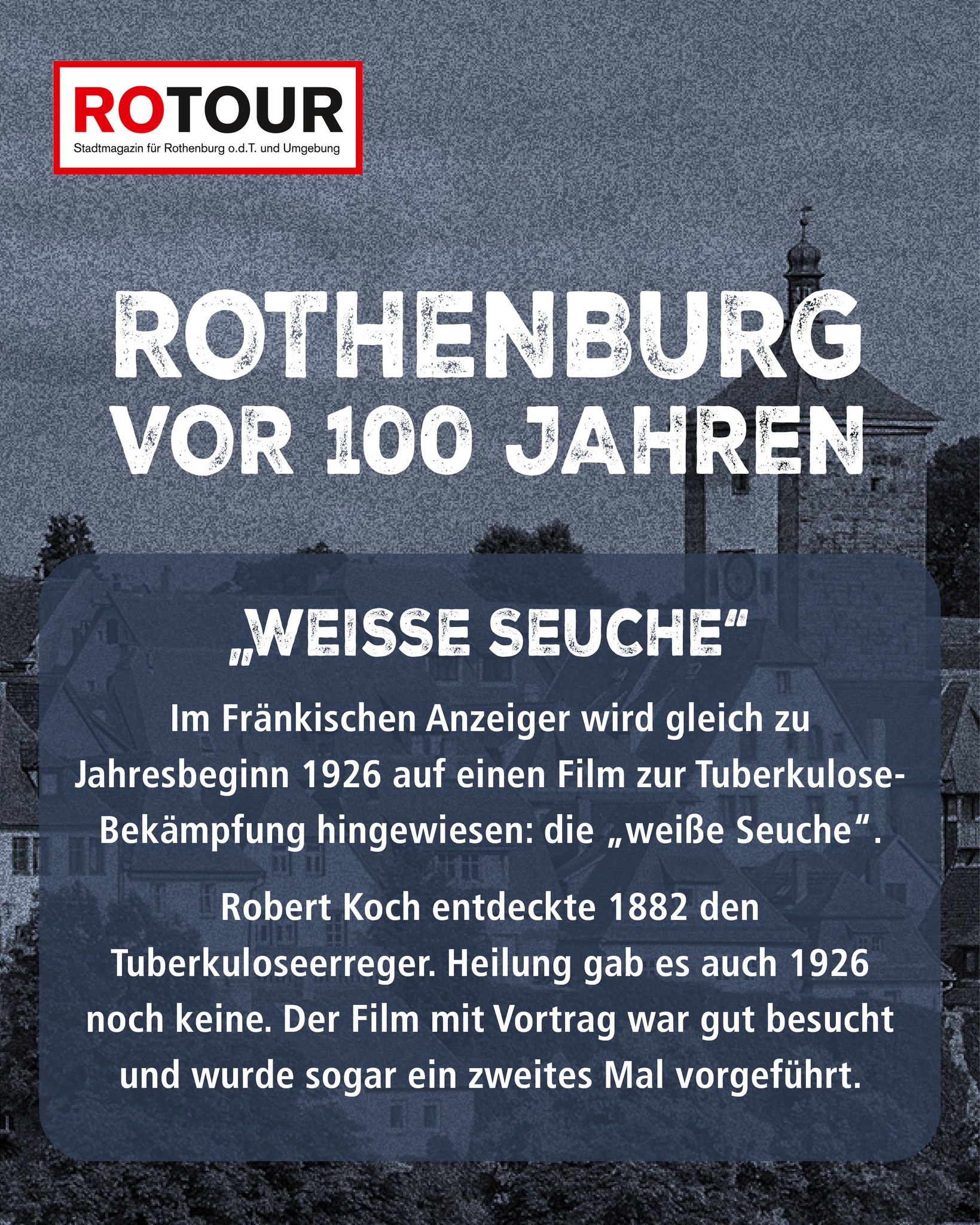 ROTOUR - WAS WAR VOR 100 JAHREN IN ROTHENBURG LOS? www.rotour.de/sorge ...