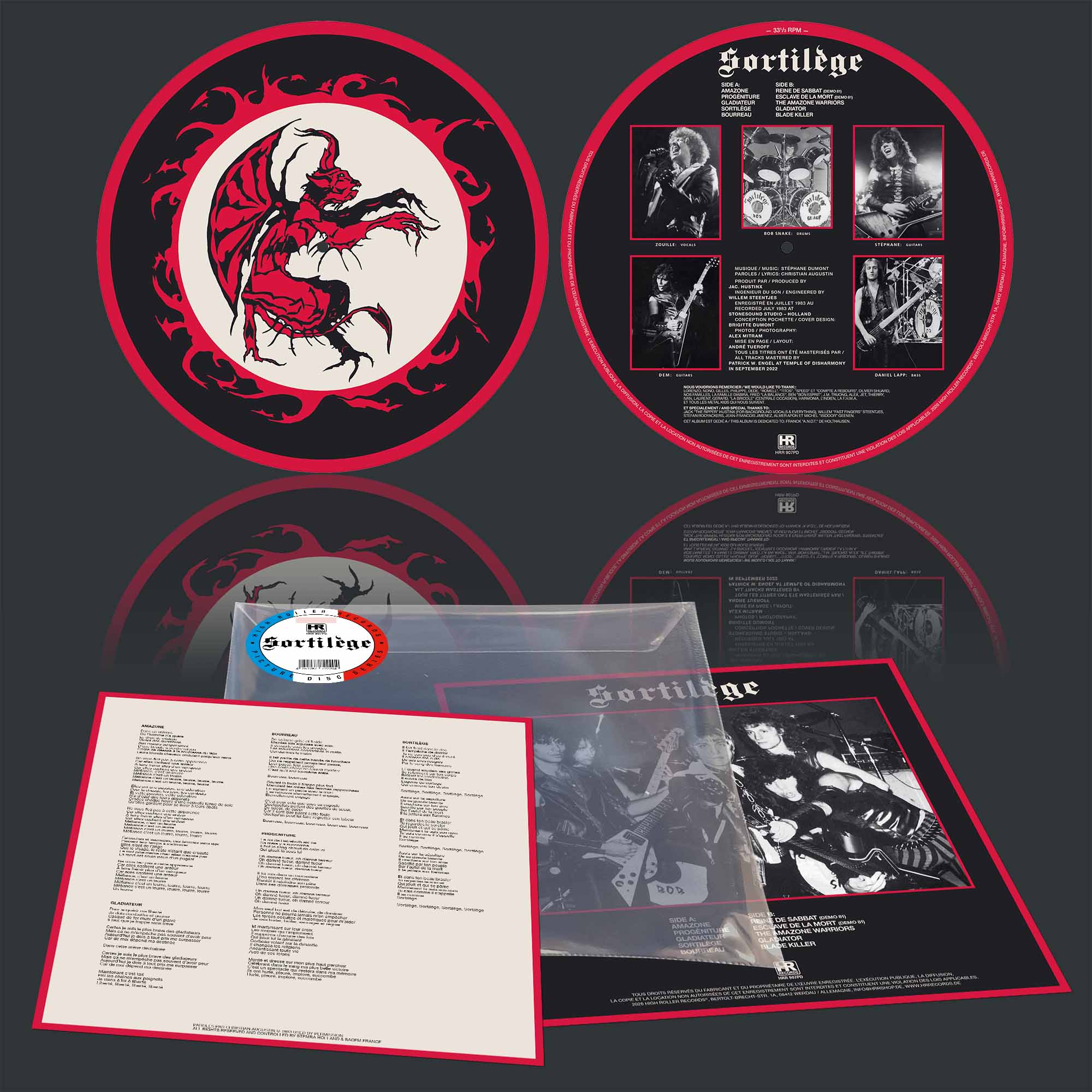 High - Sortilège - Sortilège (HRR 907PD) PICTURE DISC Out now! Order at ...