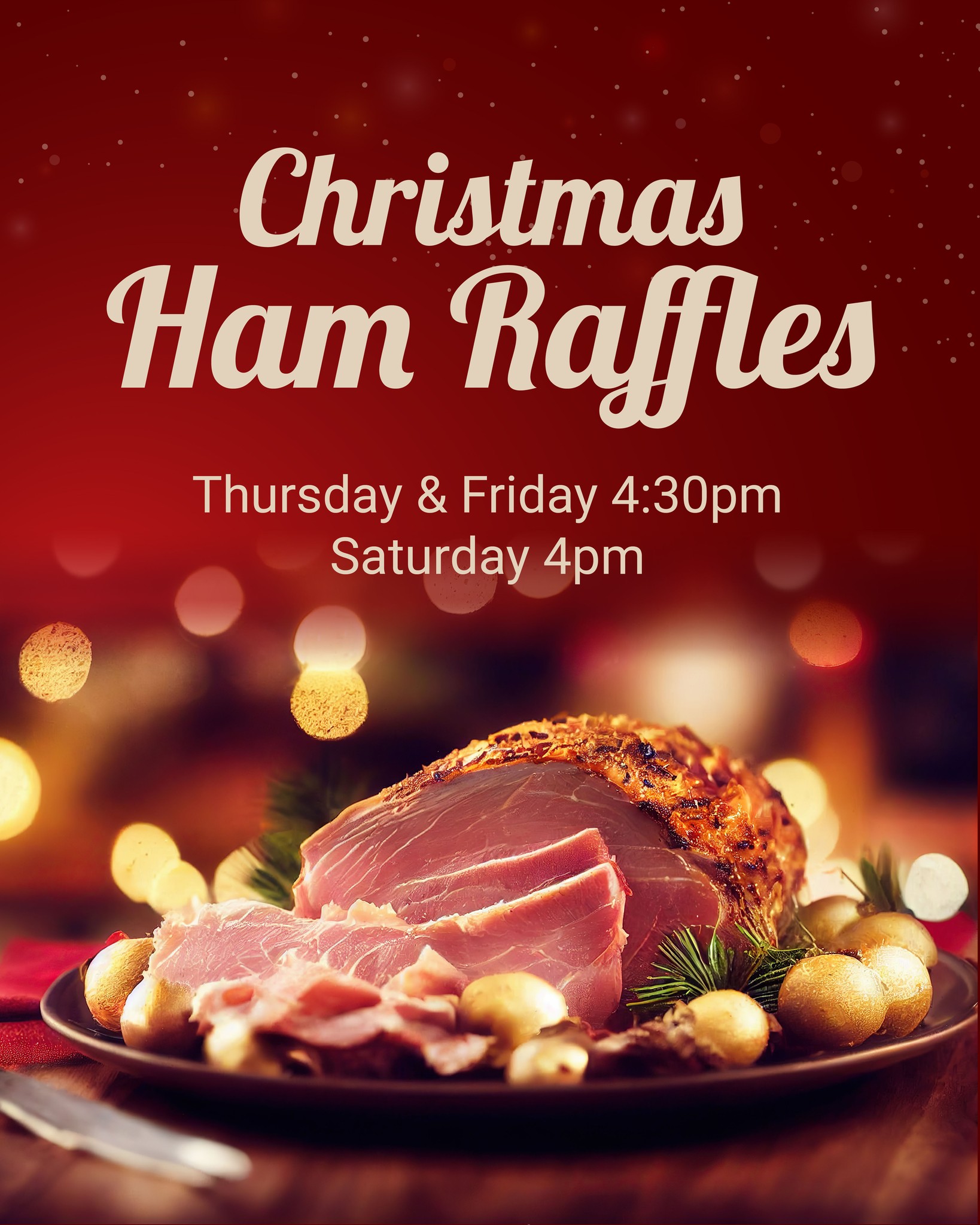🎅🏼 Enjoy our Christmas Ham... - Richmond Club, The Borough | Facebook