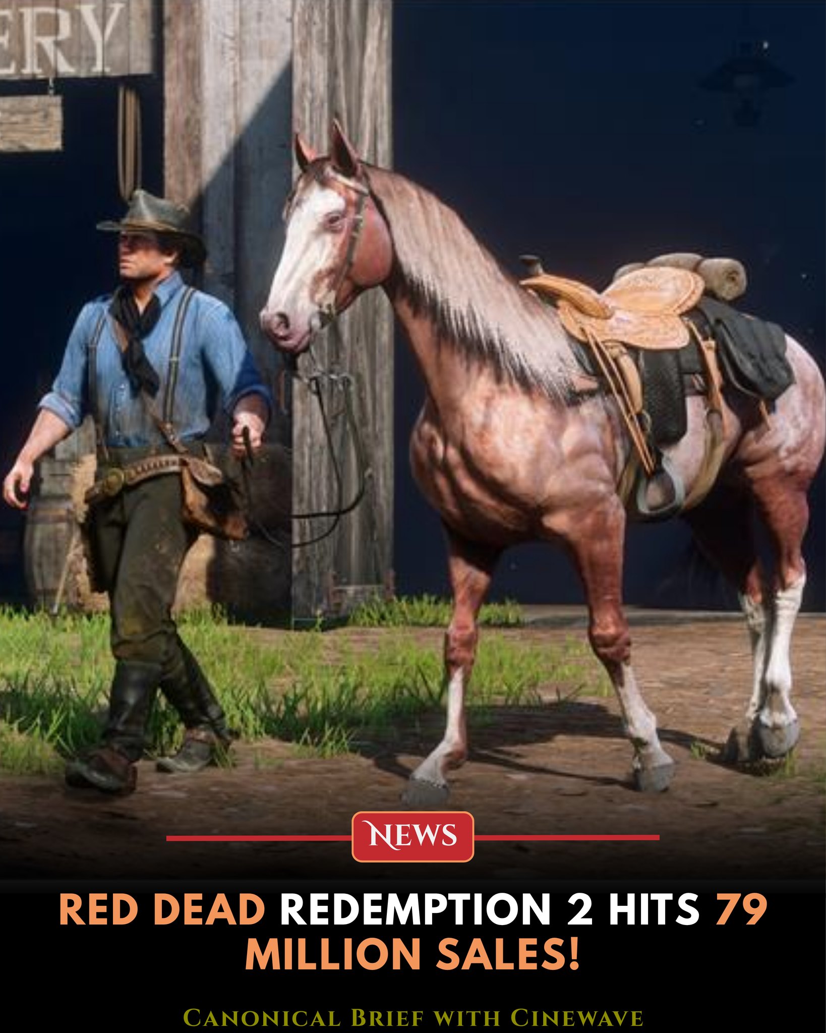 Canonical - Rockstar’s western masterpiece has officially sold over 79 ...