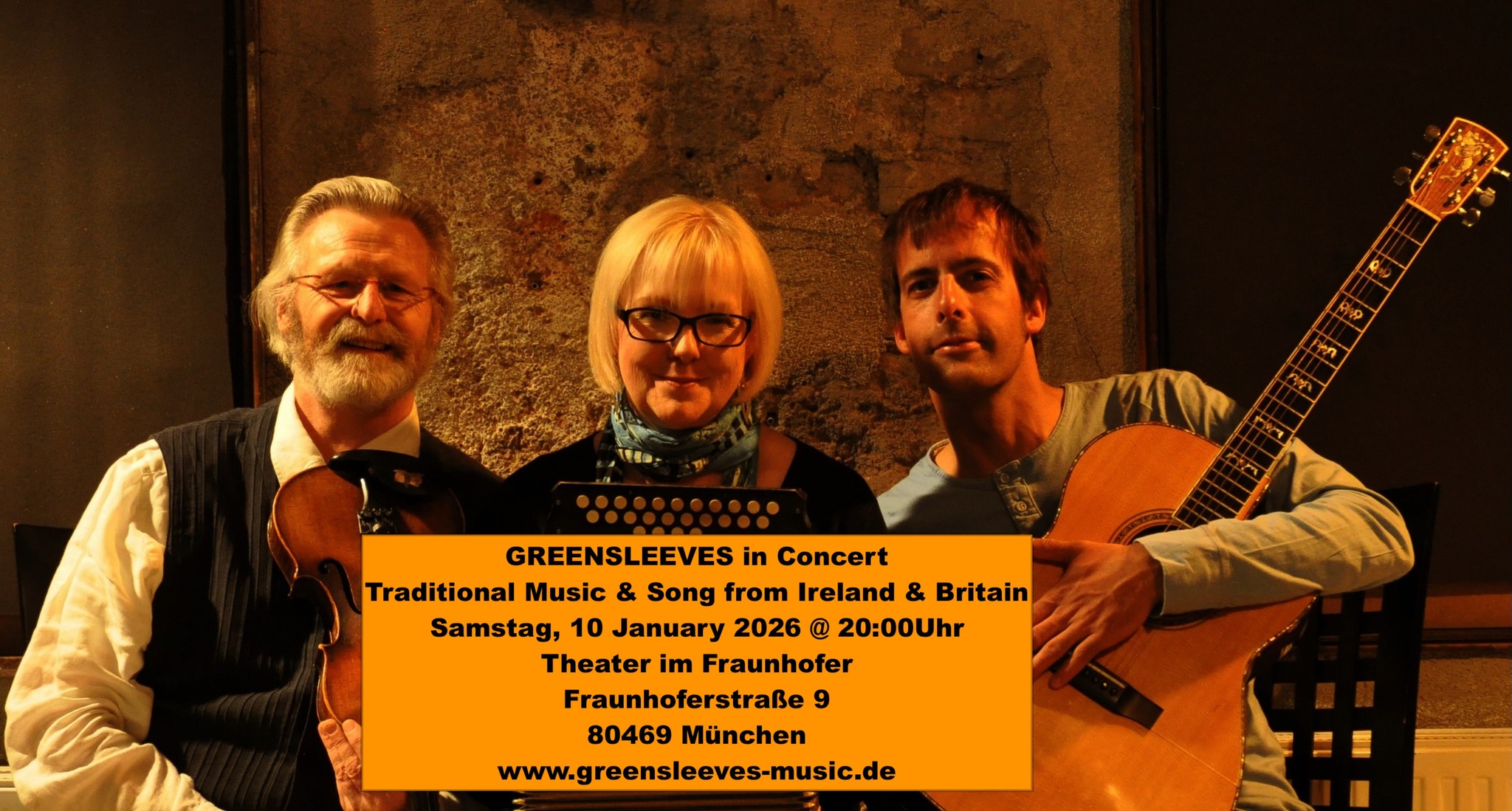 Irish Folk Club Munich - The Early House with Paddy Lawless & Joel ...