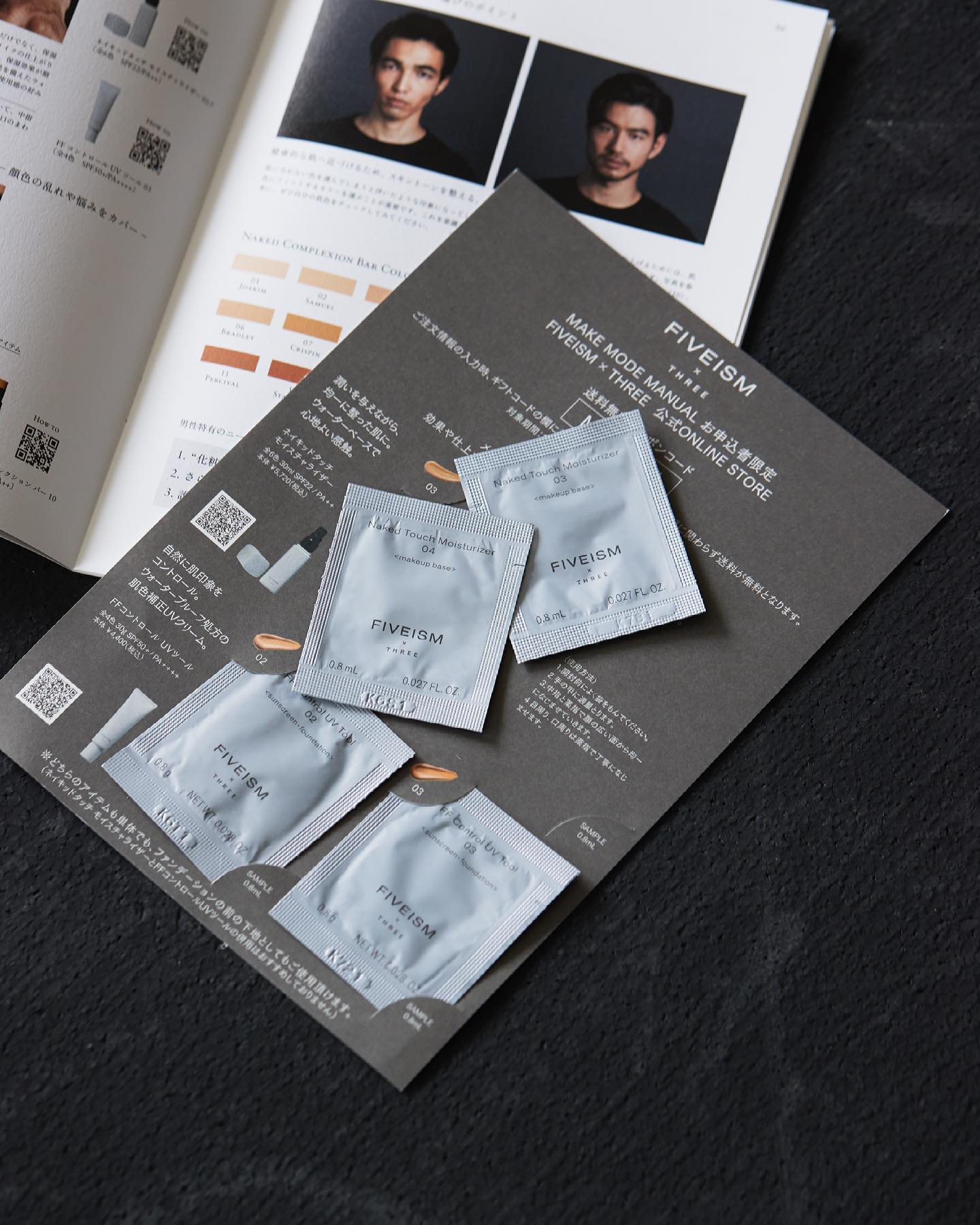 Fiveism Three Make Mode Manual ベースメイクサンプル Facebook
