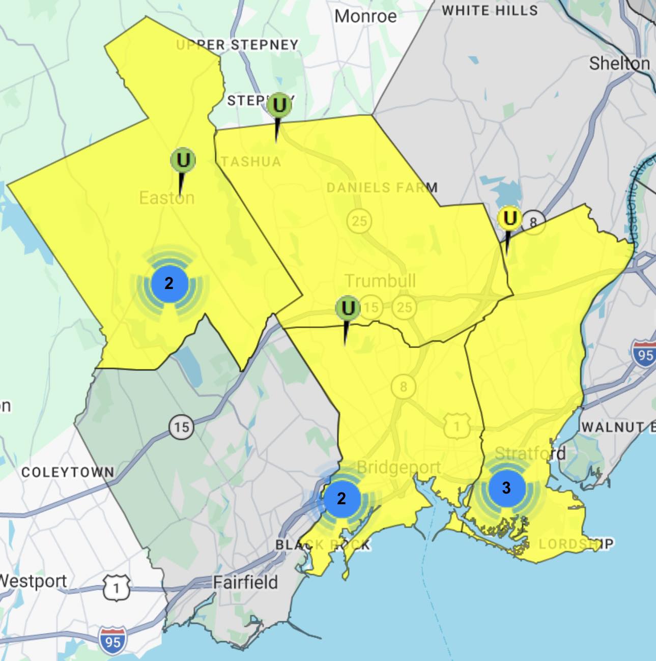 Fairfield - OUTAGE REPORTS UP ⬆️: As of 5:15pm Saturday, UI reports ...