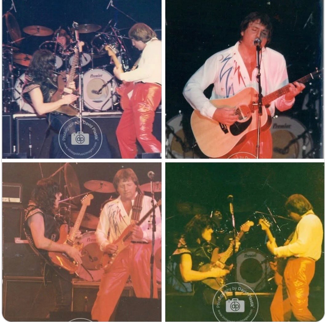 Greg Lake's 1981 US tour with Gary Moore at the Palladium in NYC