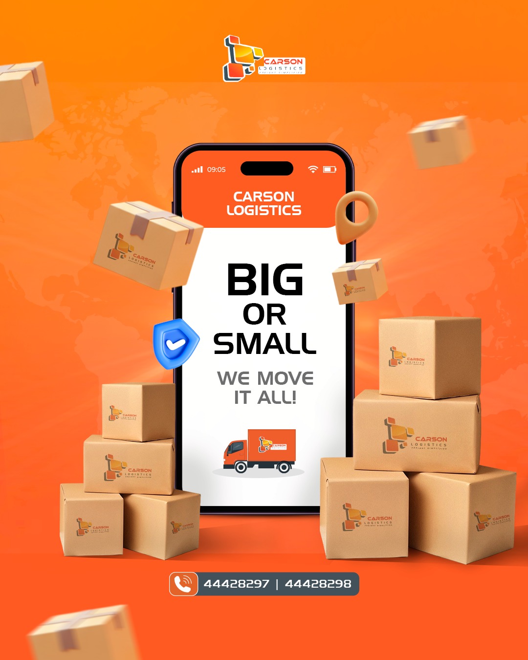 Carson - Big or Small, we move it all! 📦 From a single envelope to a ...