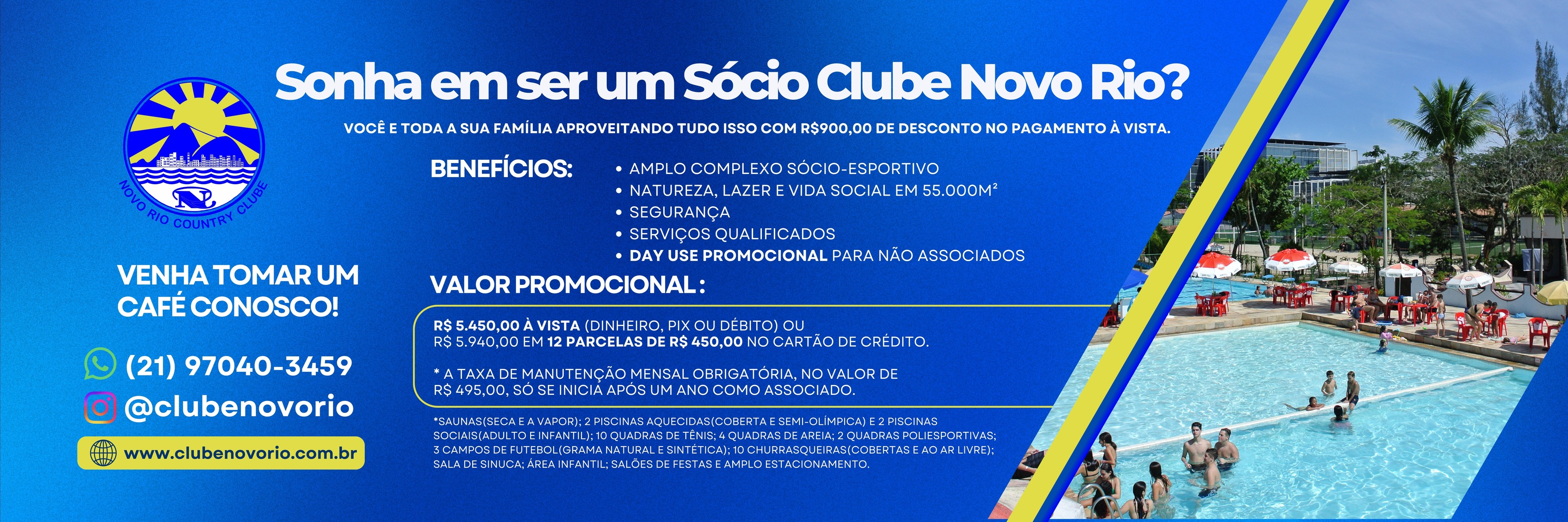Novo Rio Country Clube | Rio de Janeiro RJ