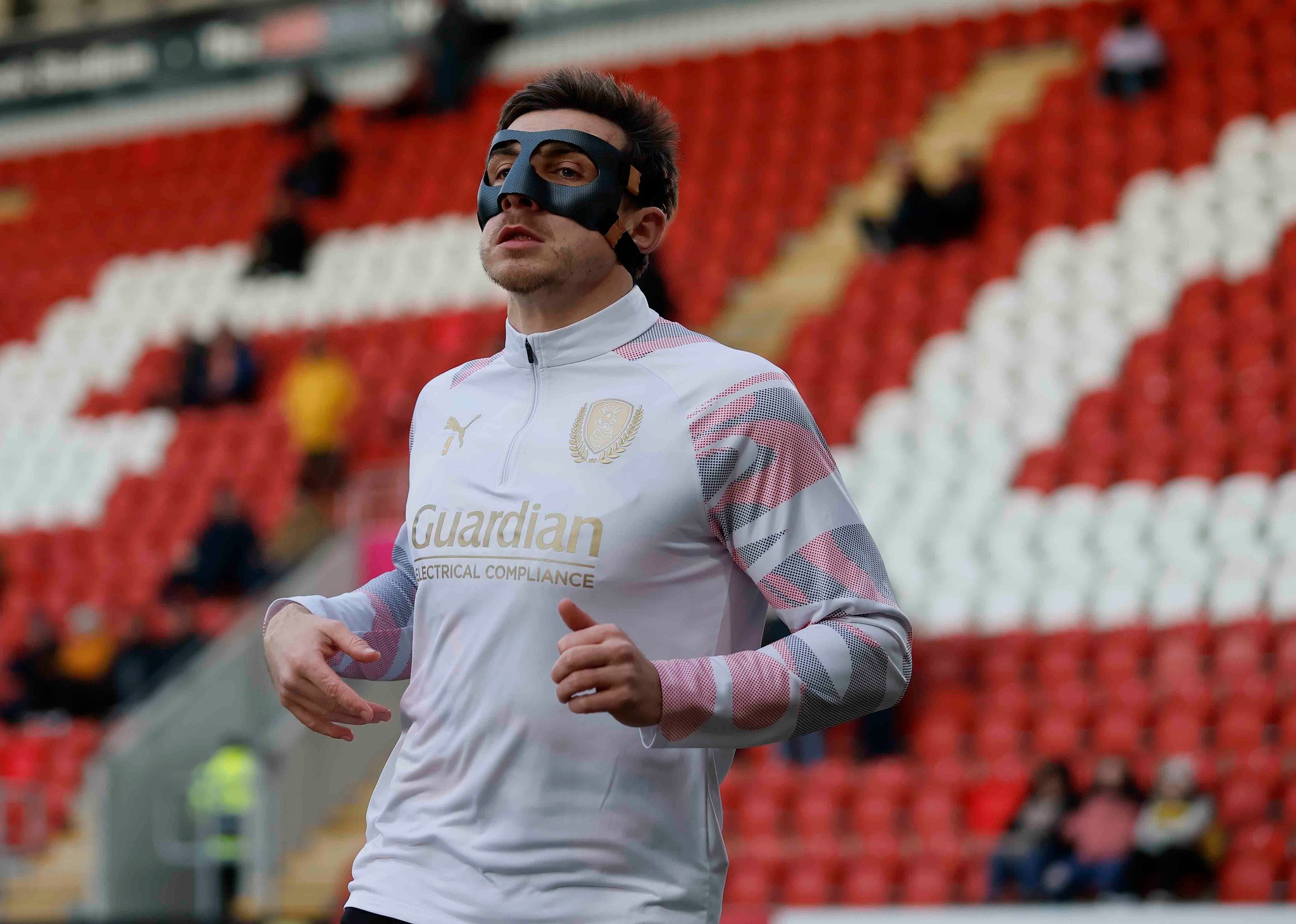 Rotherham - Masked and ready for action 🕶️ Jordan Hugill starts in ...